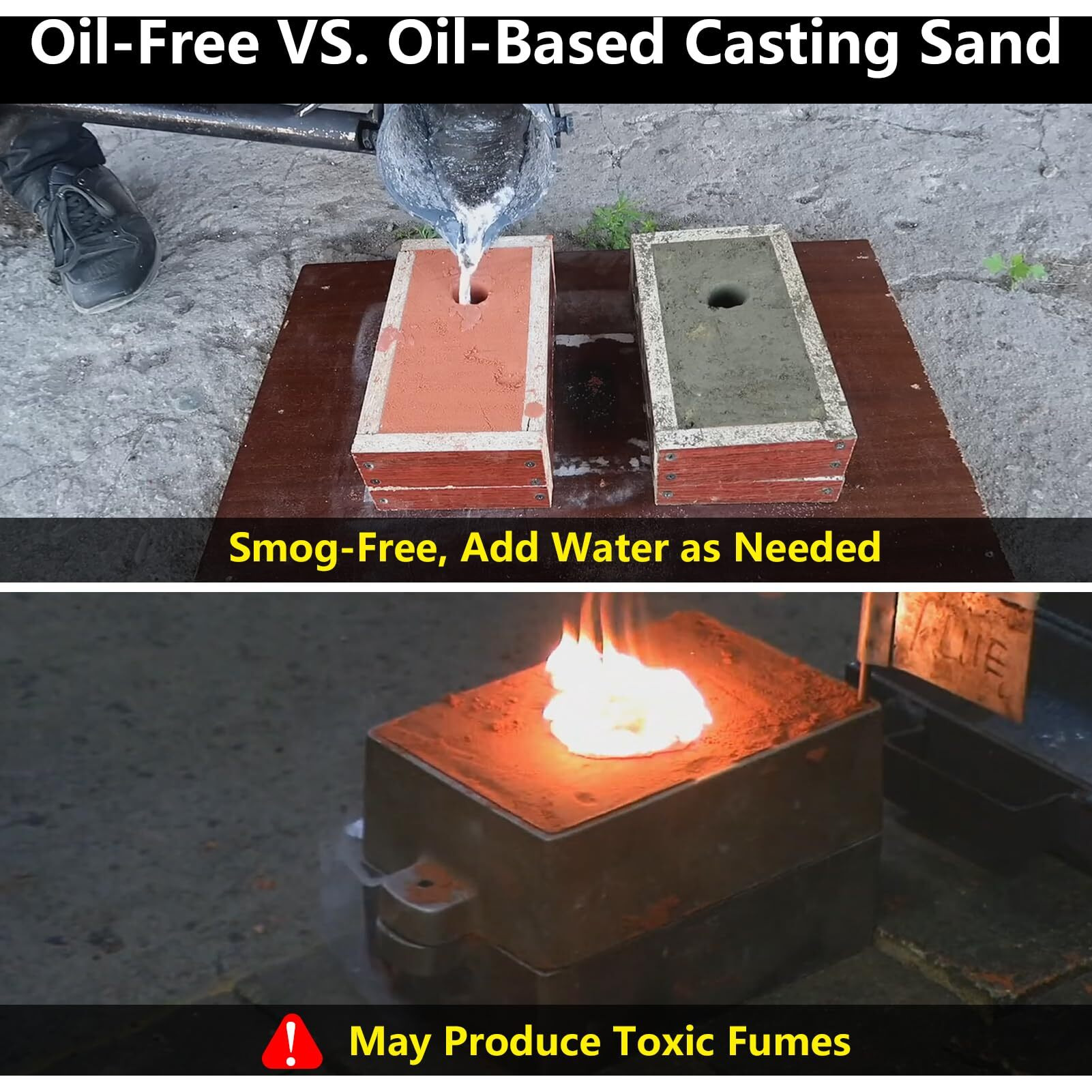 5Lbs Premium Ultra-Fine 400 Mesh Oil-Free Casting Sand For Metal Jewelry Crafting - Exceptional Foundry Sand For Detailed Replicas In Silver  Copper  Bronze  And More - Reusable Molding Clay