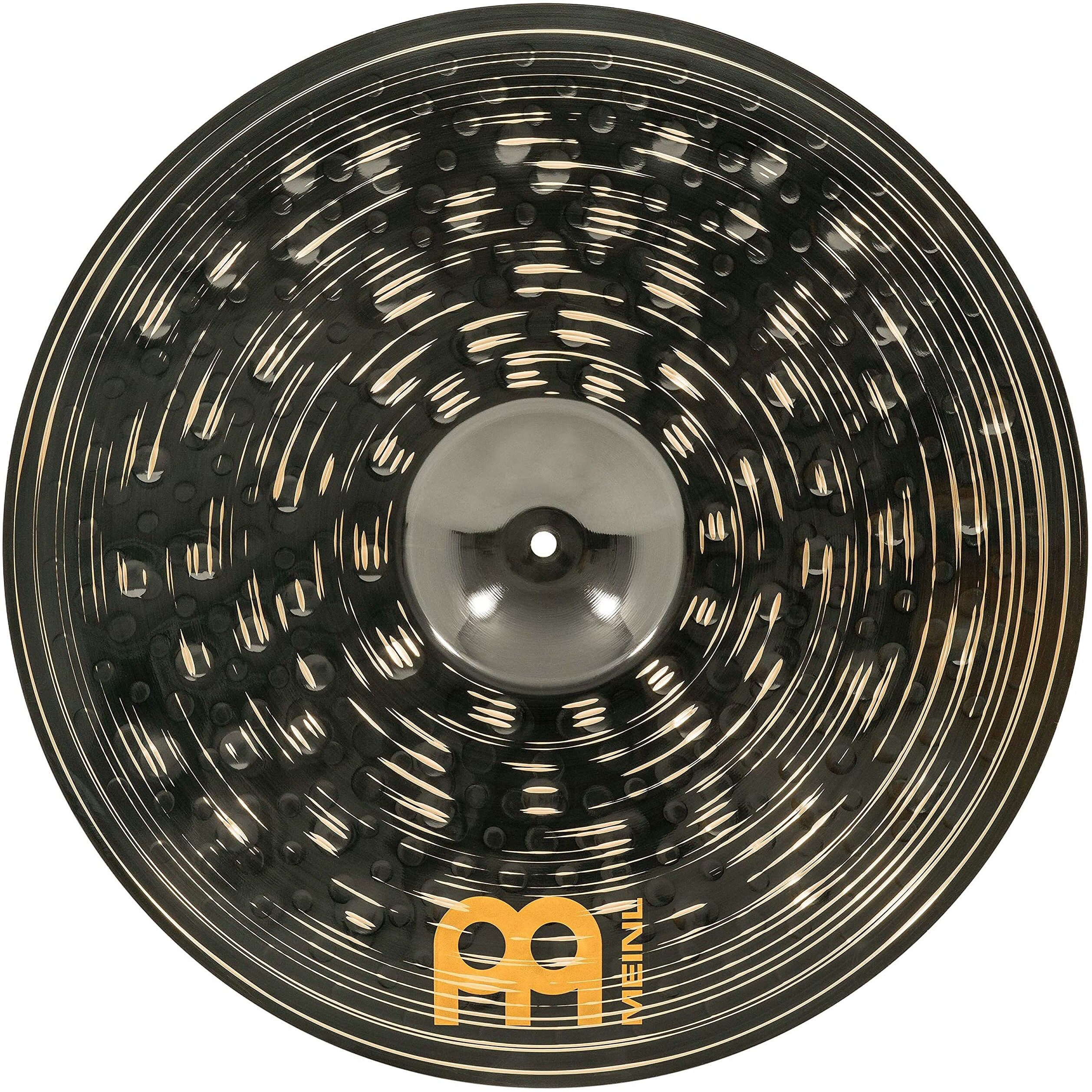 Meinl Cymbals Classics Custom Dark 21"" Crash Cymbal For Drum Set - Made In Germany - B12 Bronze  2-Year Warranty (Cc21Dac)