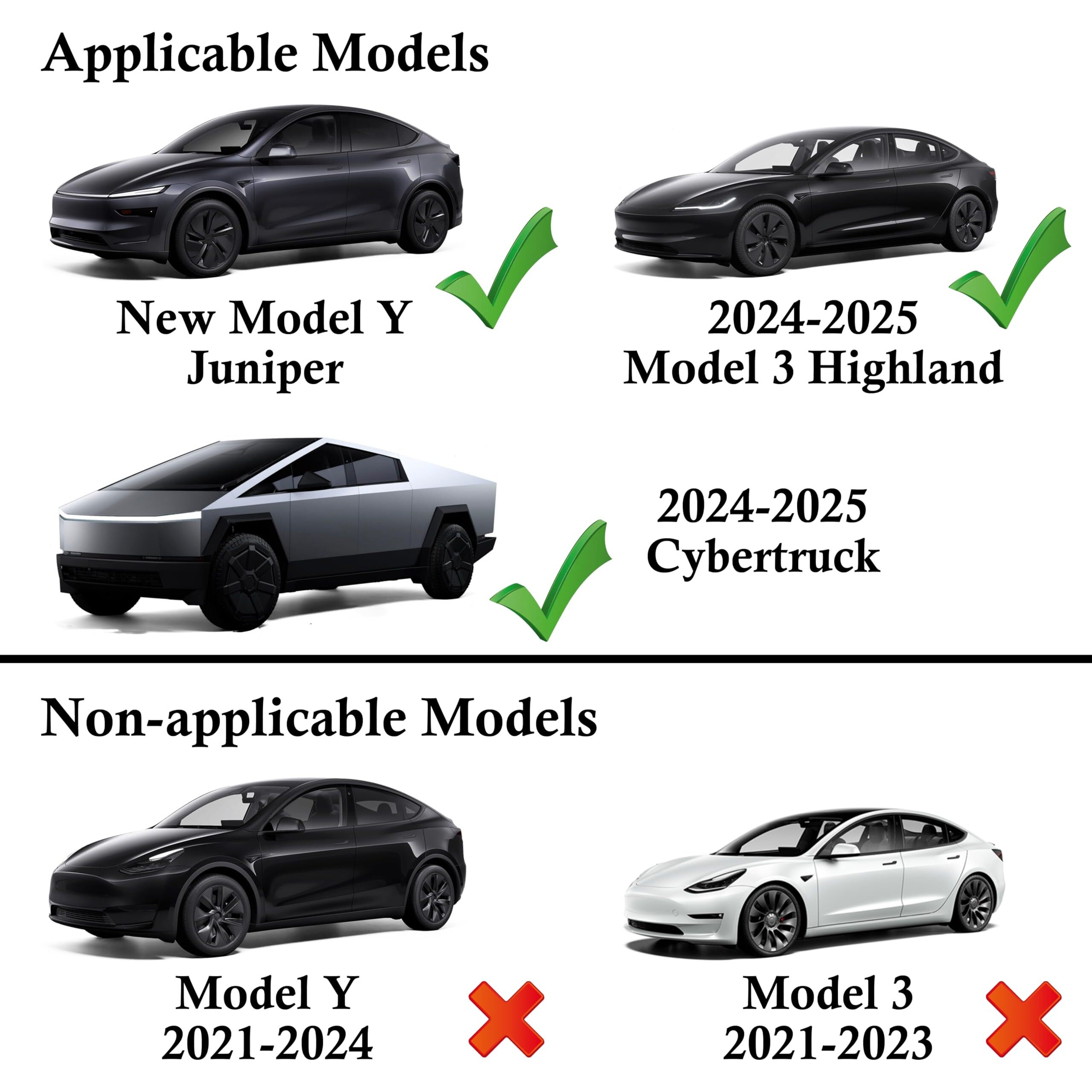 Leiakendi Glove Box Usb Hub For Tesla 2024-2025 Model 3 Highland  Cybertruck And New Model Y Juniper  4-In-1 Glovebox Docking Station Accessories For Dashcam Flash Drive Data Transferring Game Music