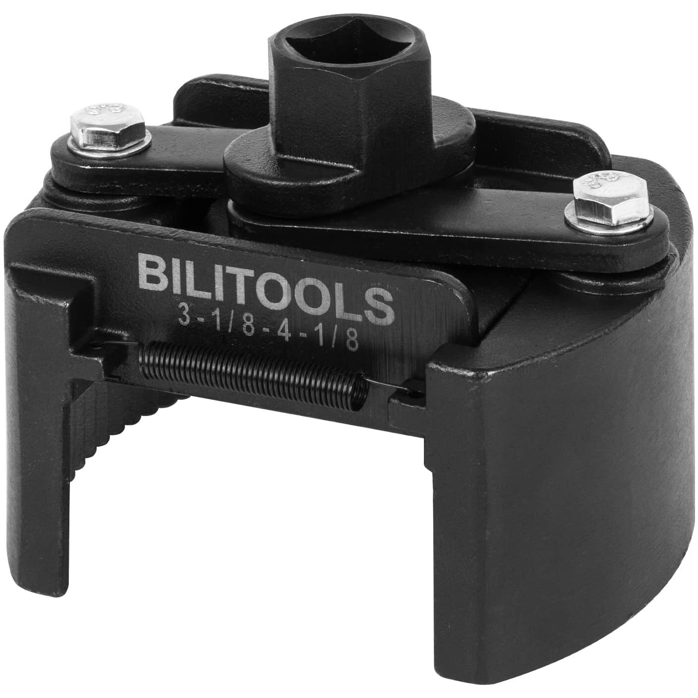 Bilitools Universal Oil Filter Wrench Removal Tool Adjustable  80-105Mm (3.15-4.13 Inch)  1/2"" Drive