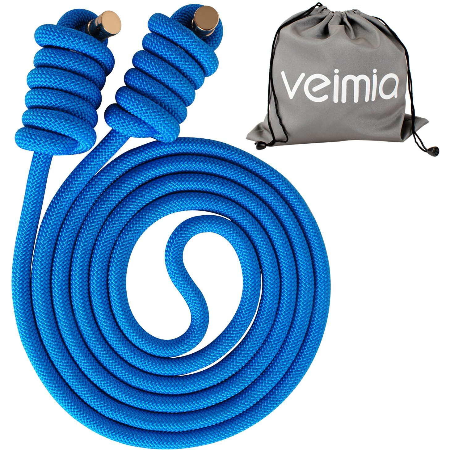 Veimia Flow Rope For Fitness High Performance Double Woven Workout Rope Adjustable Flow Jump Rope For Men Women Training Indoor Outdoor Cardio Exercise Rope For Beginner