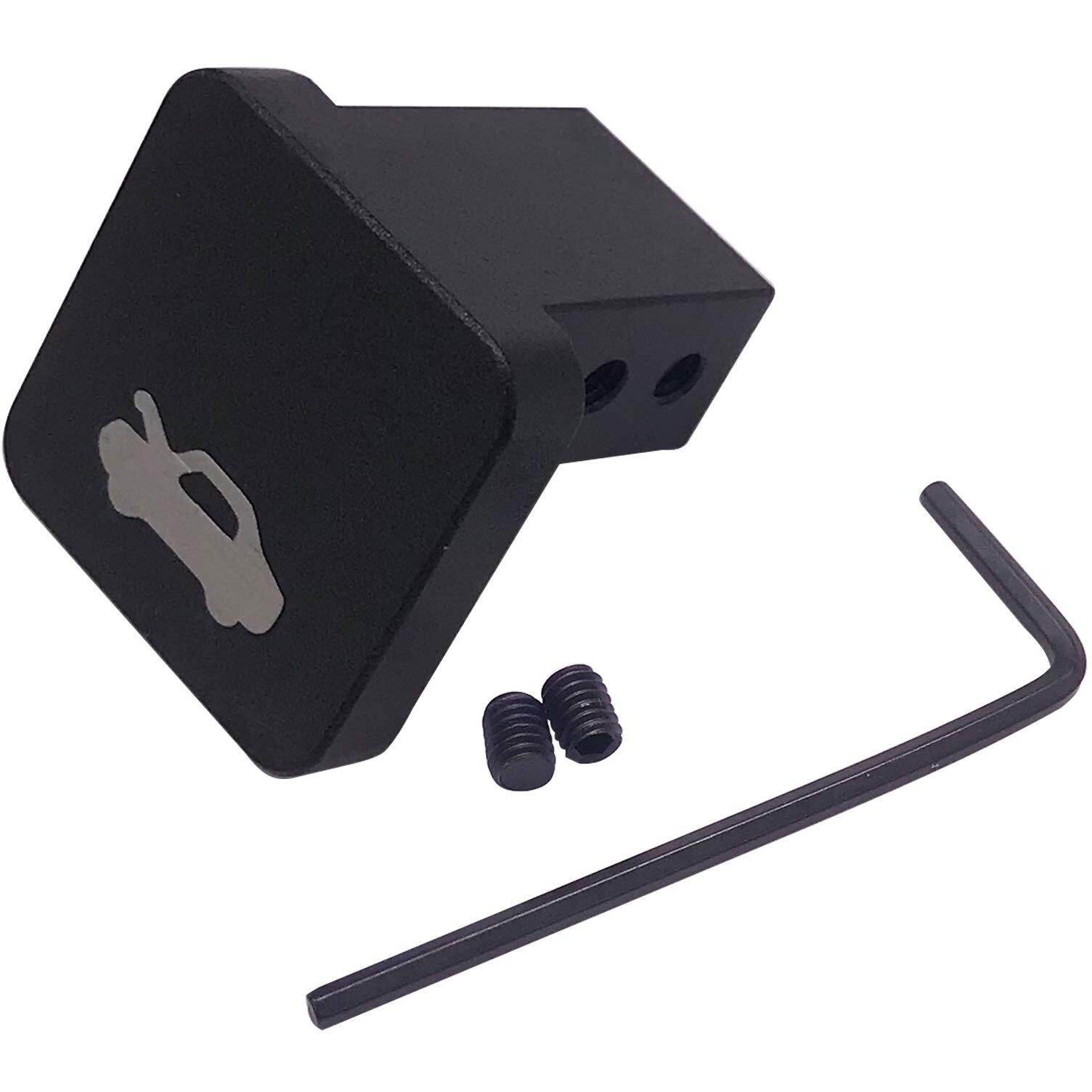 Imufer Hood Latch Release Handle Cable Repair Kit Billet Aluminum For Crv 1997-2006 Element 2003-2011 Ridgeline 2006-2014 Civic 1996-2011(Black)