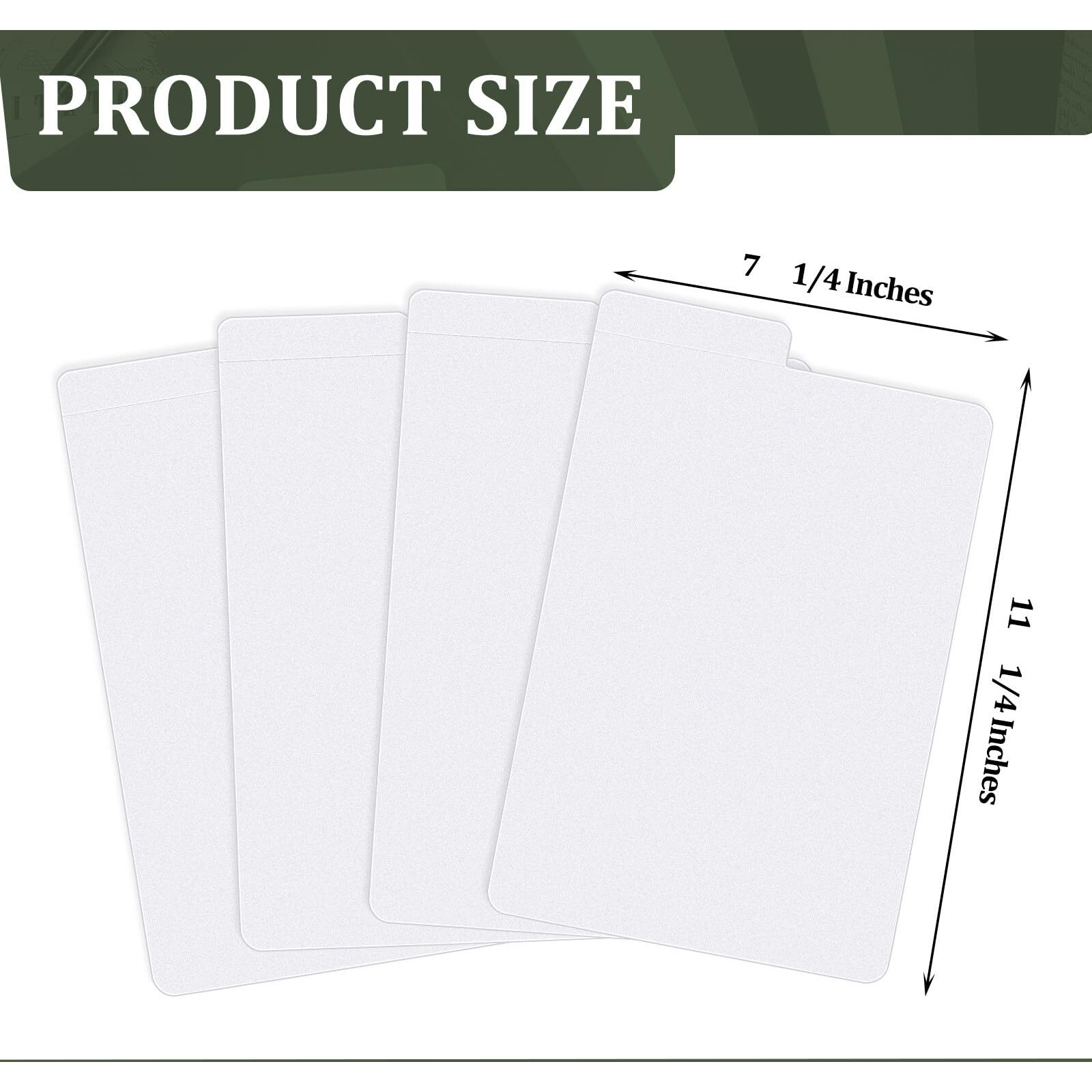 Henoyso 30 Pieces Comic Book Dividers With Tab White Frosted Card Separator Plastic Dividers For Comic Book Storage Boxes  11.22 X 7.24 Inch