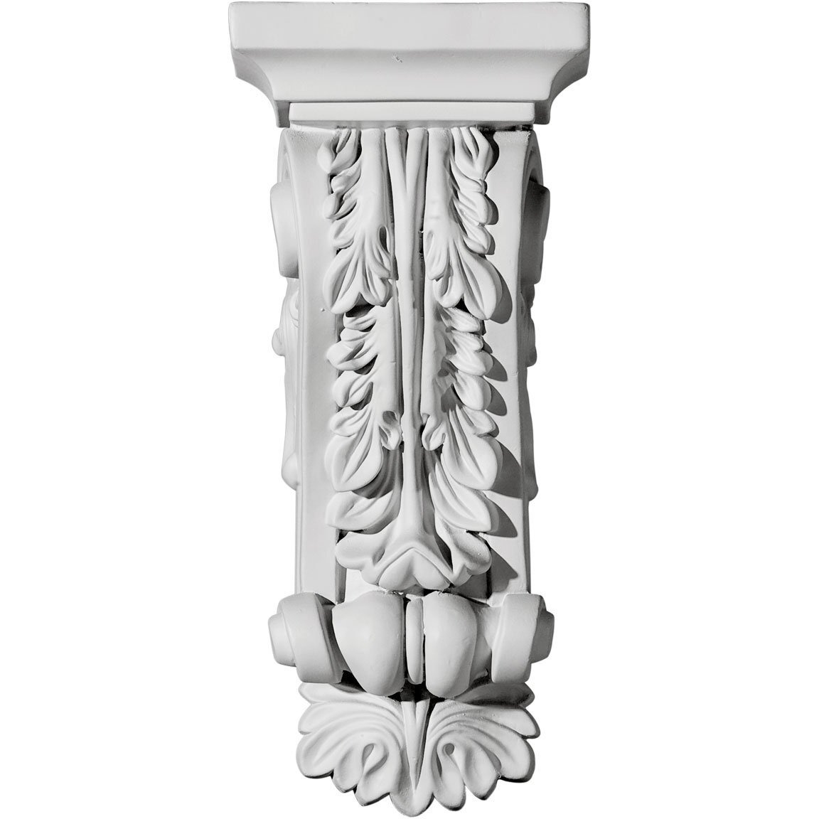 Ekena Millwork Cor05X05X12Da 5 1/4-Inch W X 5 3/8-Inch D X 12 1/4-Inch H Damon Corbel