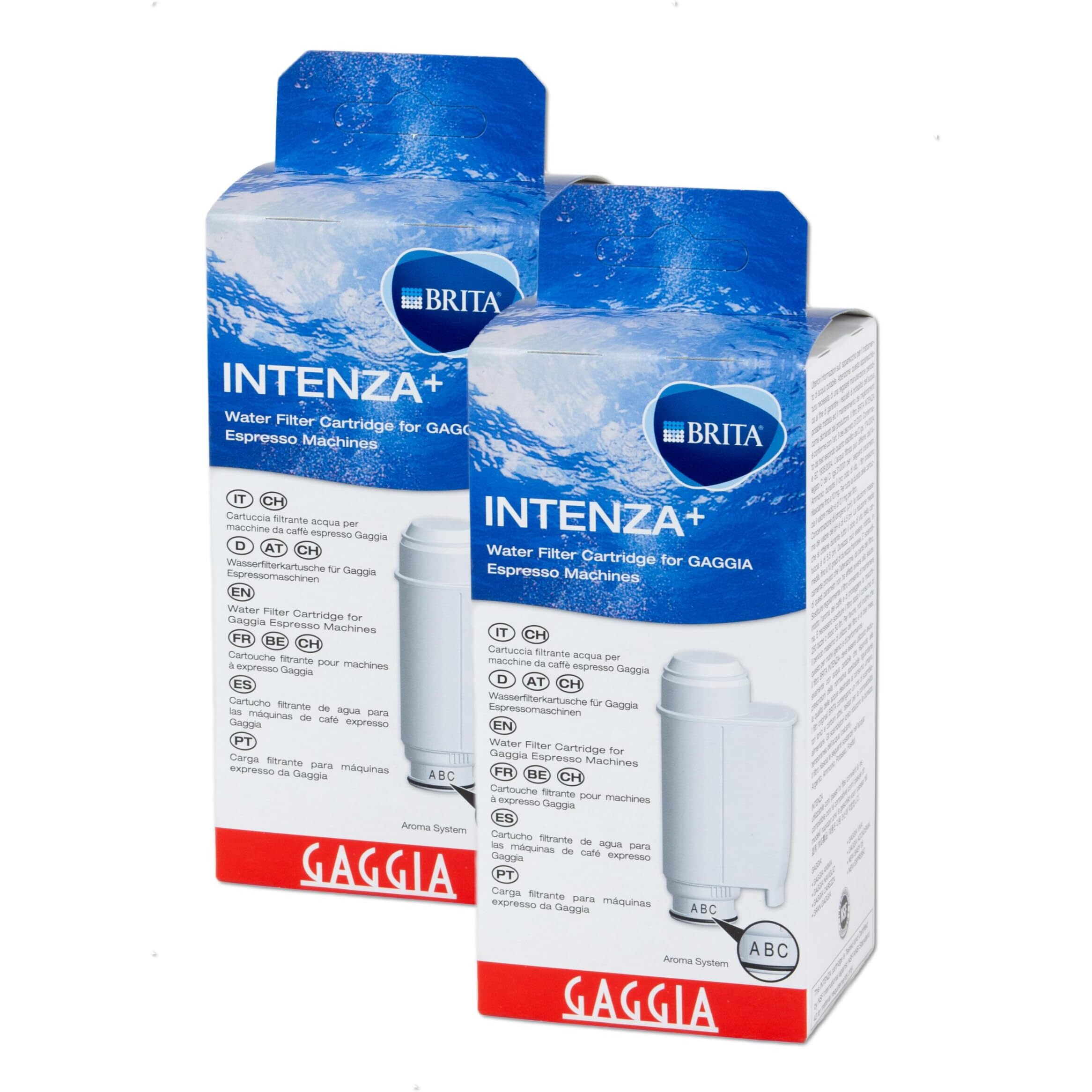 Intenza Water Filter For Gaggia Espresso Machines- Double Pack