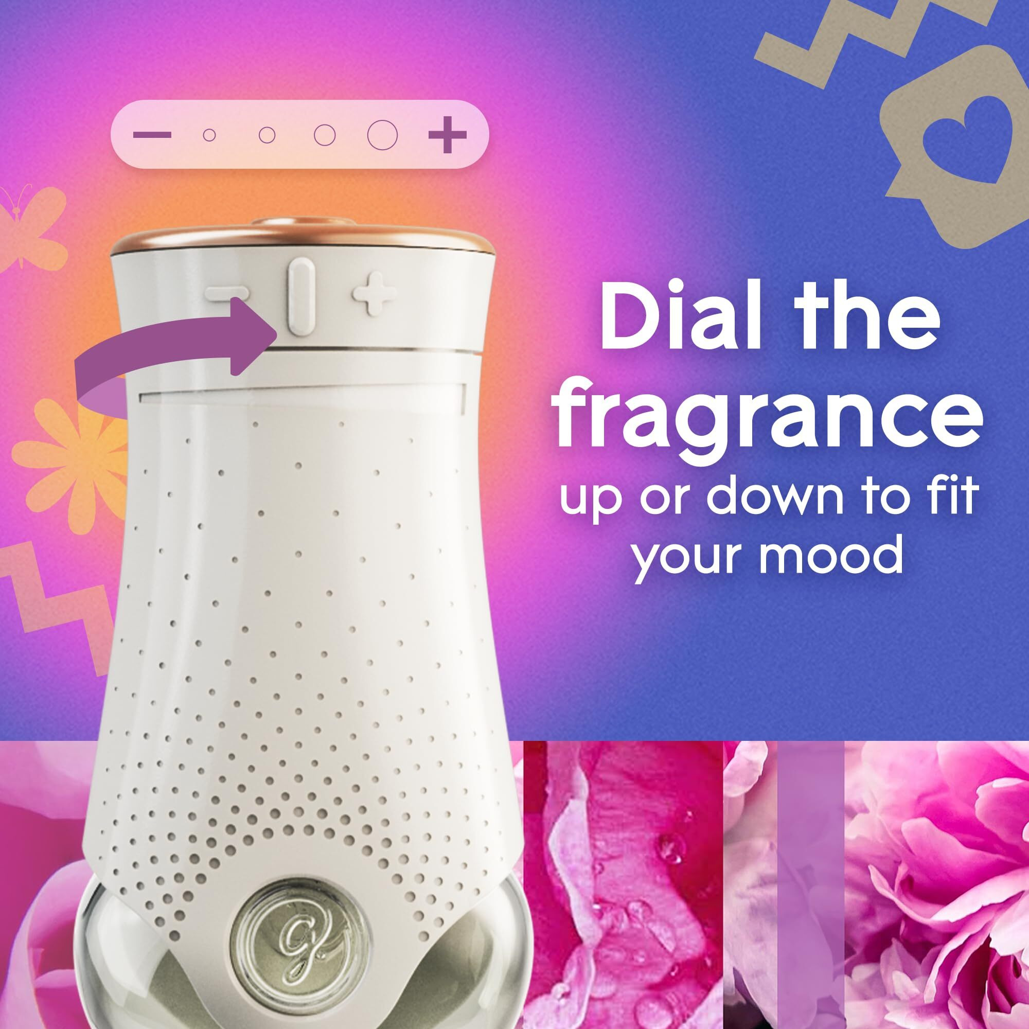 Glade Plugins Refills Air Freshener  Scented And Essential Oils For Home And Bathroom  Super Bloom  3.35 Fl Oz  5 Count