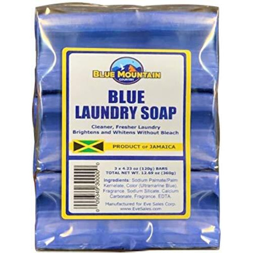 Blue Laundry Soap 3 X 4.23 Oz