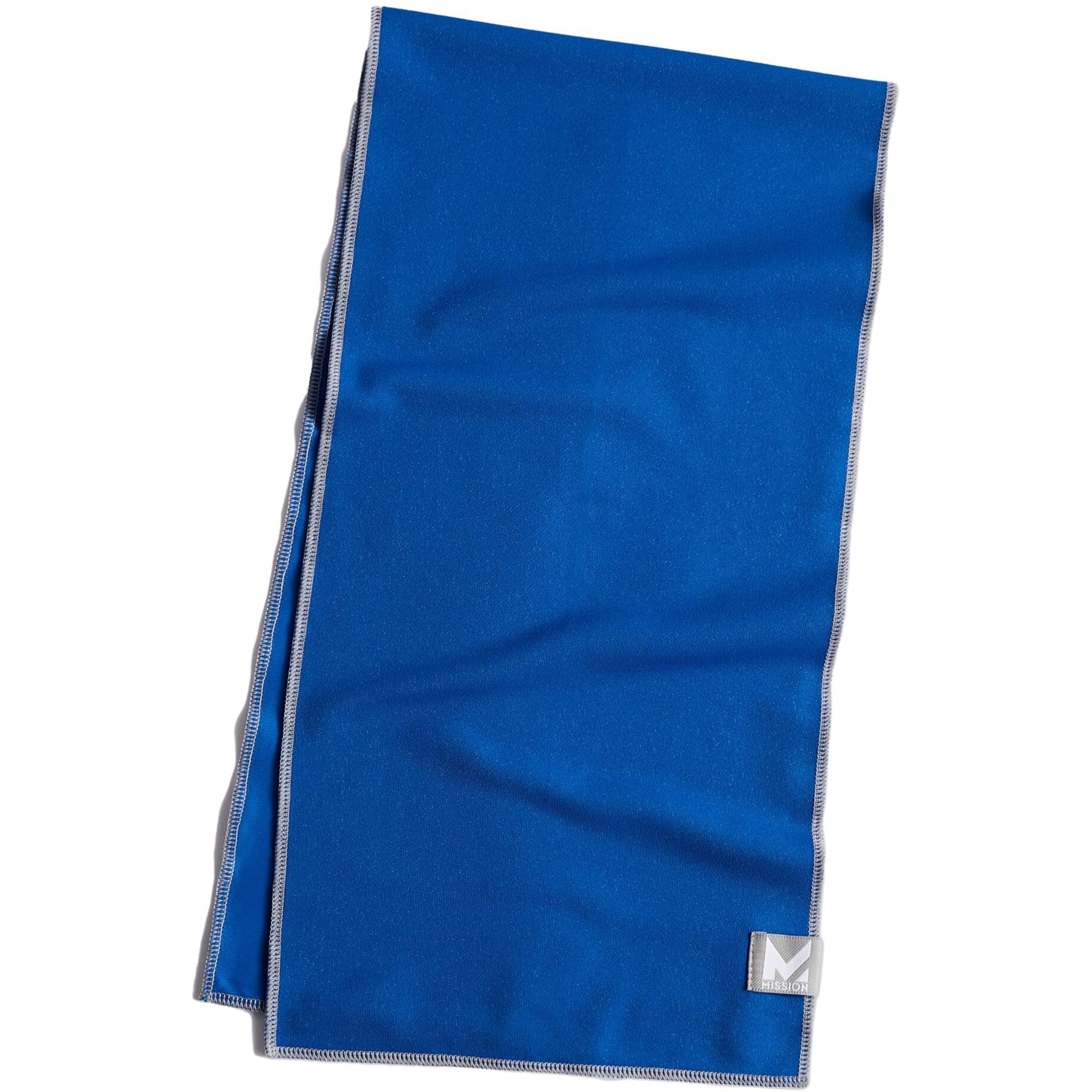 Mission Max Plus Cooling Towel- Soft  Durable Microfiber - Cools Up To 3 Hours - Upf 50 Sun Protection - Machine Washable (Mission Blue)