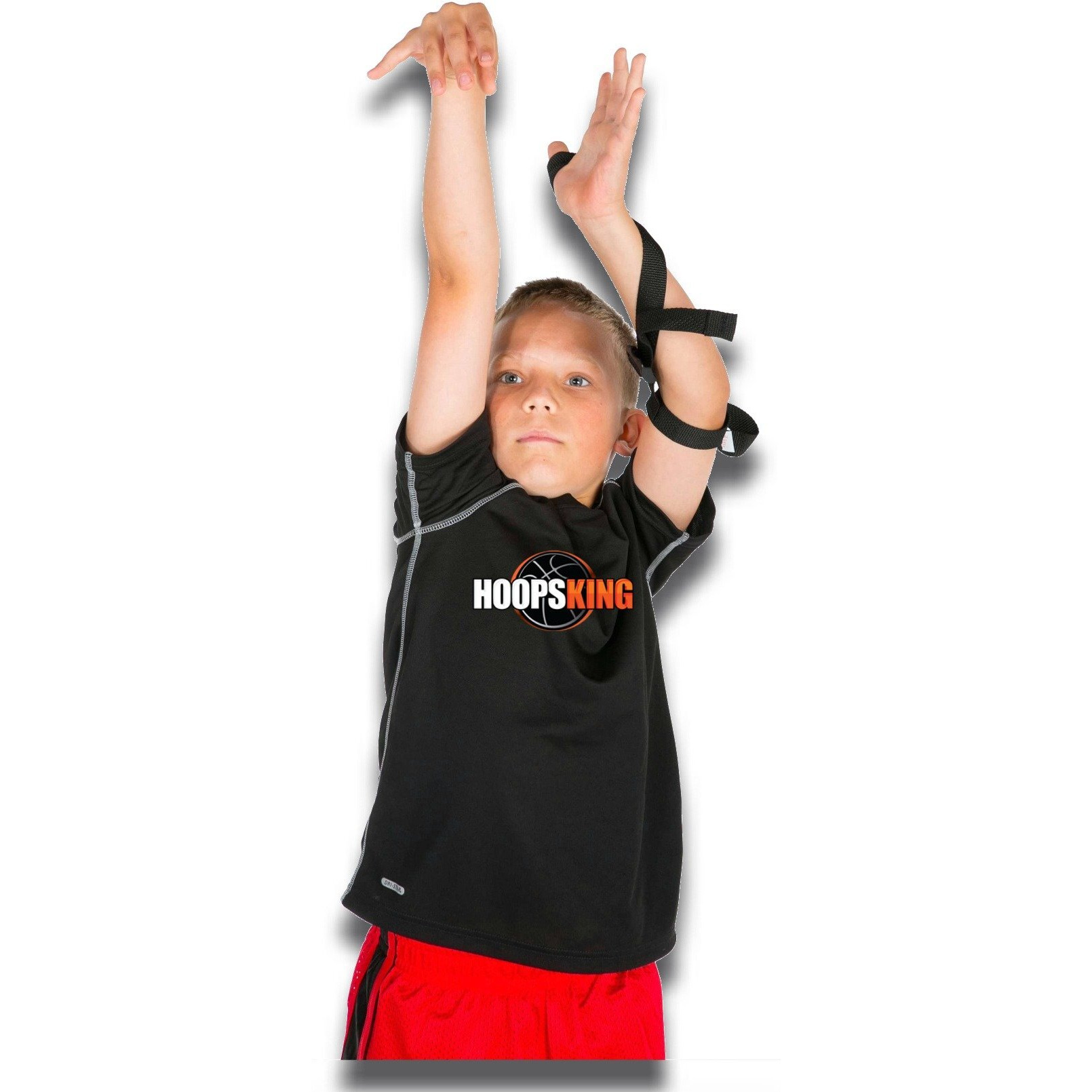 Hoopsking Off Or Guide Hand Shooting Aid Perfect Jump Shot Strap - Develop A True One Handed Release On Your Shot - Stops Rotation Of The Wrist To Prevent Off Hand Interference