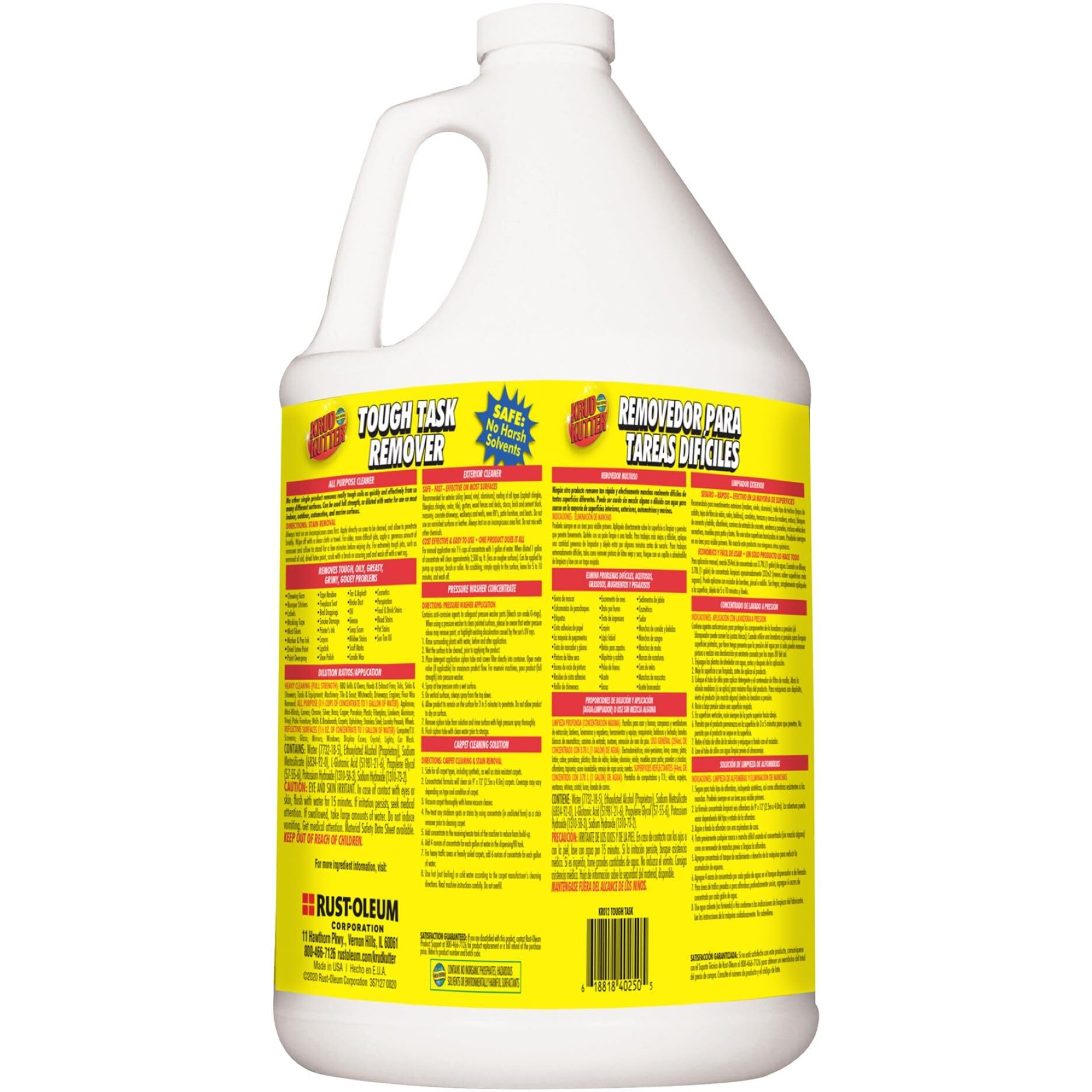 Krud Kutter Kr012 Tough Task All Purpose Remover  Gallon
