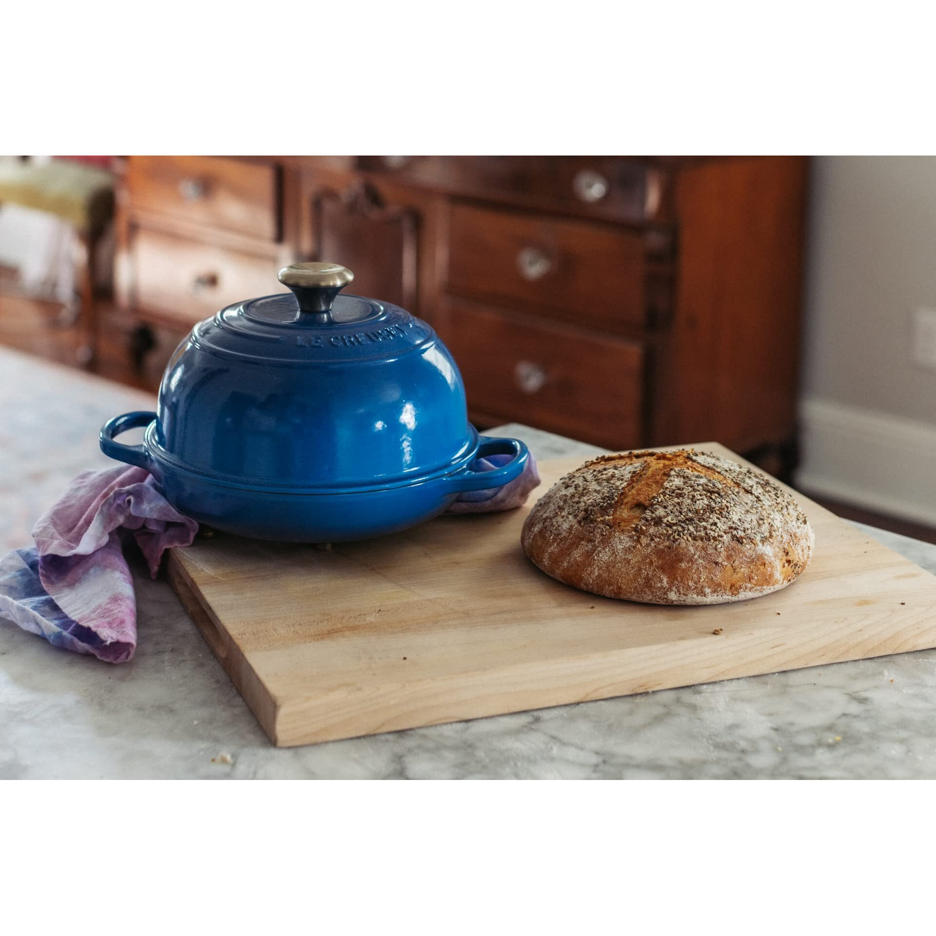 Le Creuset Enameled Cast Iron Bread Oven  Marseille  1.75 Qt.