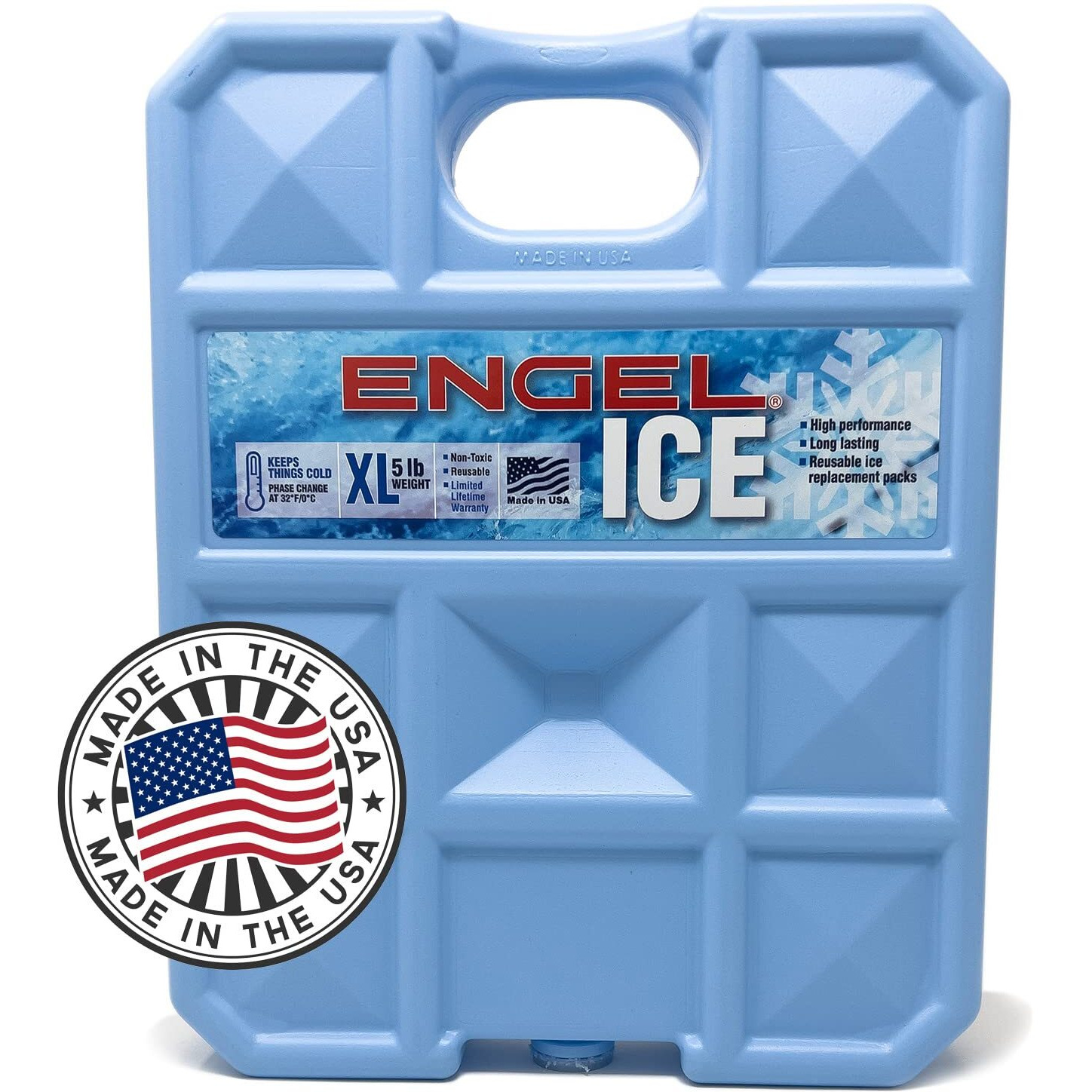 Engel 32F Cooler Packs - Made In The Usa - Ice Packs For Boating  Fishing  Camping & Food Storage. The Perfect Non-Toxic Safe Replacement For Regular Ice Or Dry Ice.