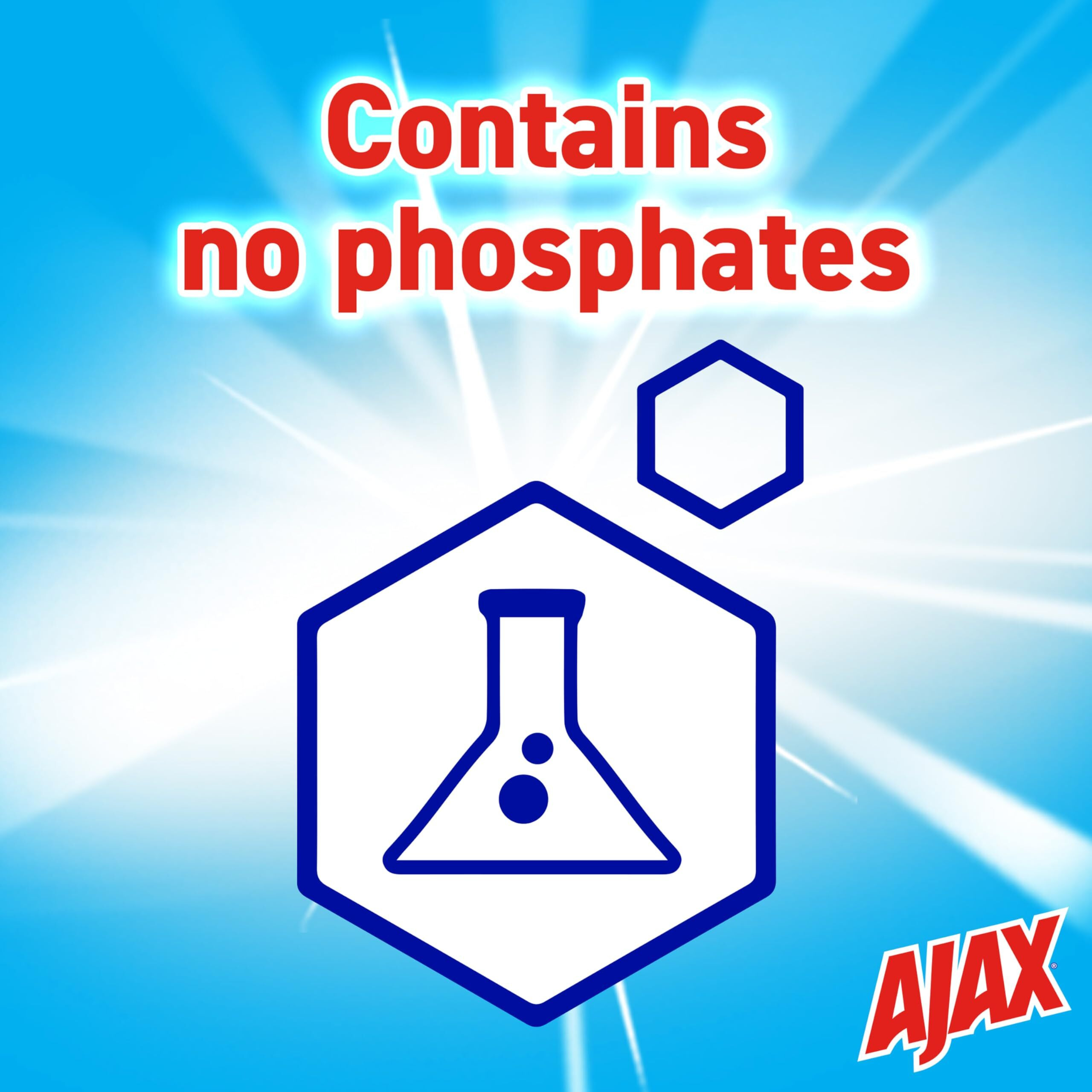 Ajax Powder Cleanser With Bleach - 21 Ounce (Pack Of 12)