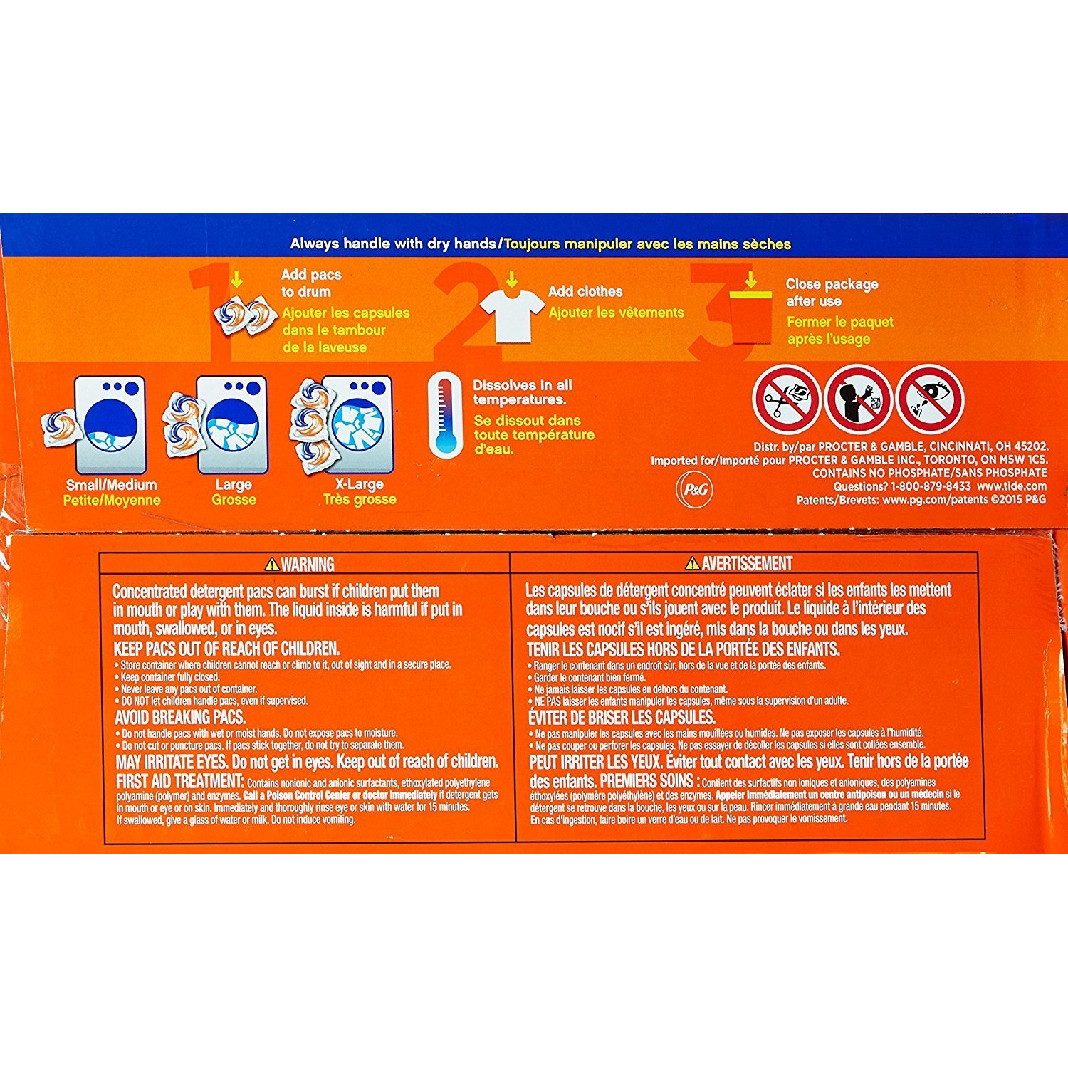 Tide Spring Meadow Pods  152 Count