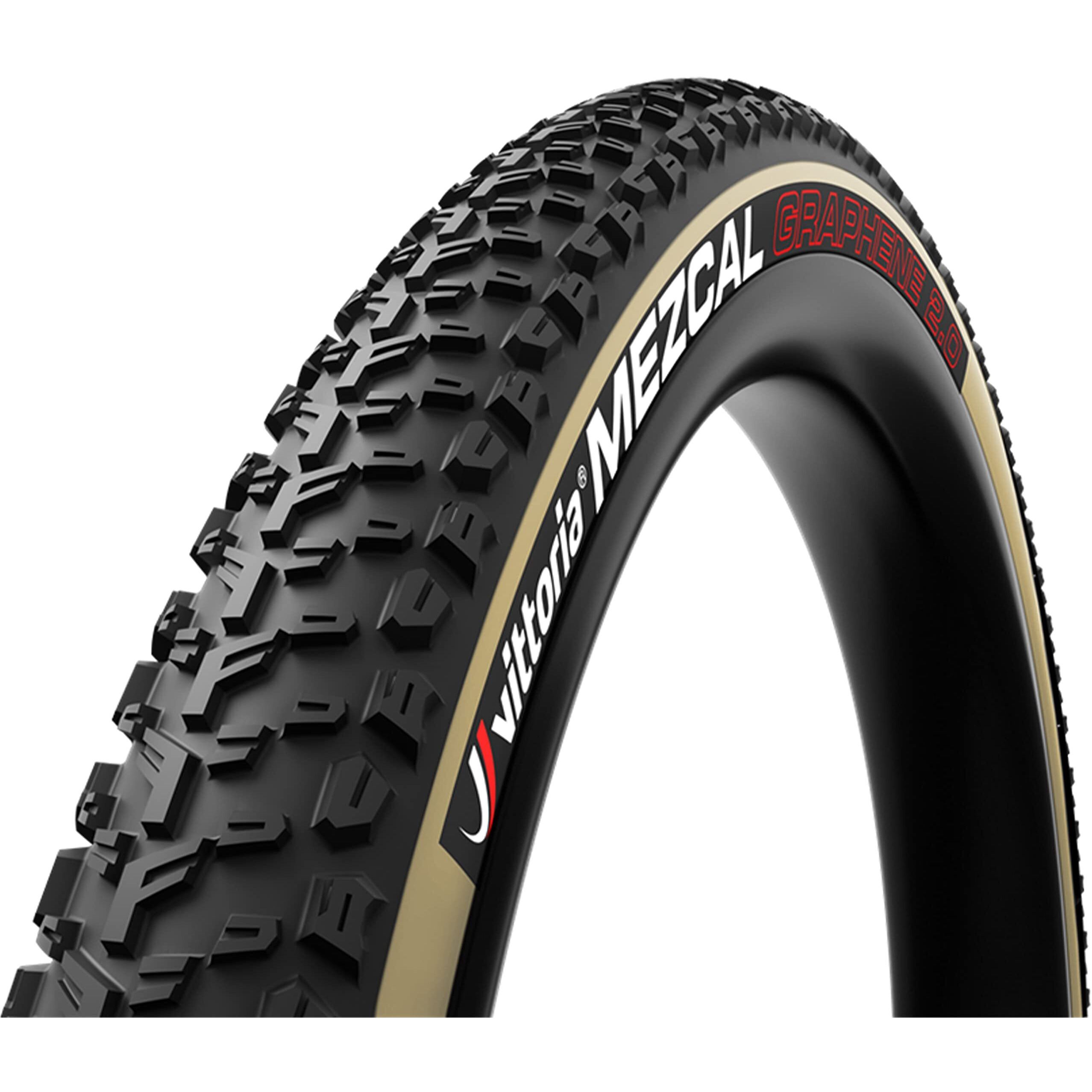 Vittoria Mezcal Mountain Bike Tires For Dry Terrain Conditions - Cross Country Xc-Trail Tnt G2.0 Mtb Tire (29X2.6)