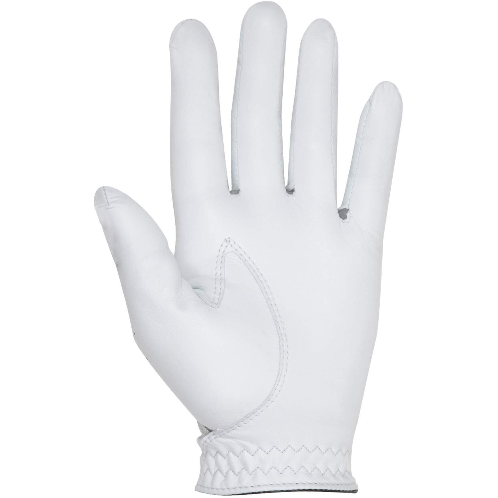 Footjoy Men's Hyperflx Prior Generation Golf Gloves White Xx-Large  Worn On Left Hand