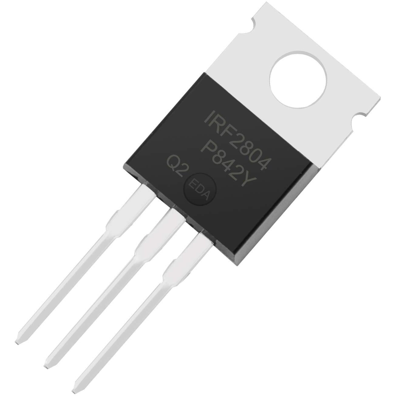 Chanzon Irf2804 To-220Ab Nmos Mos N-Channel Power Mosfet Transistor  Straight Plug-In Style (Pack Of 10Pcs)