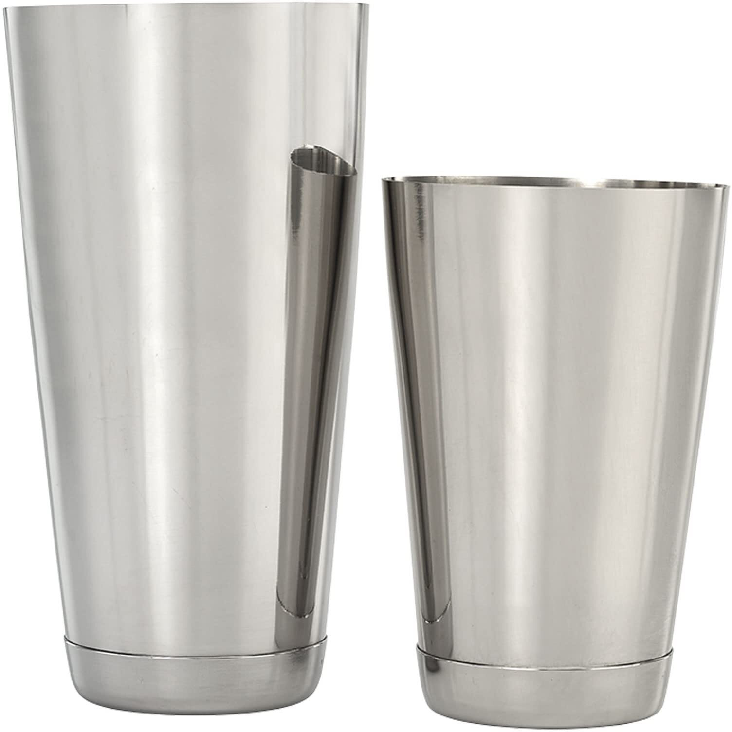 Barfly Soho Cocktail Shaker Tin Set (18 Oz And 28 Oz)  Stainless M37152