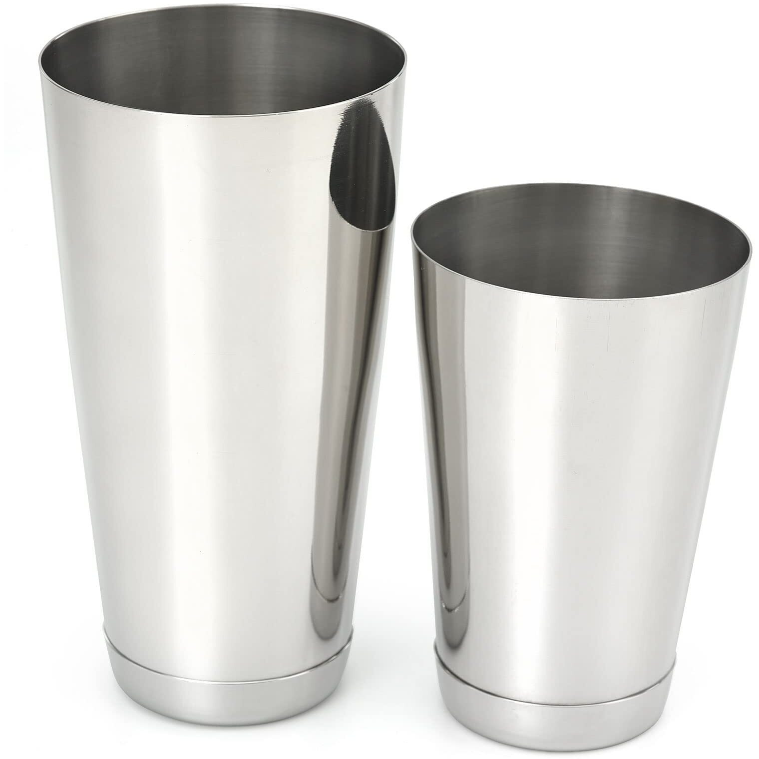 Barfly Soho Cocktail Shaker Tin Set (18 Oz And 28 Oz)  Stainless M37152