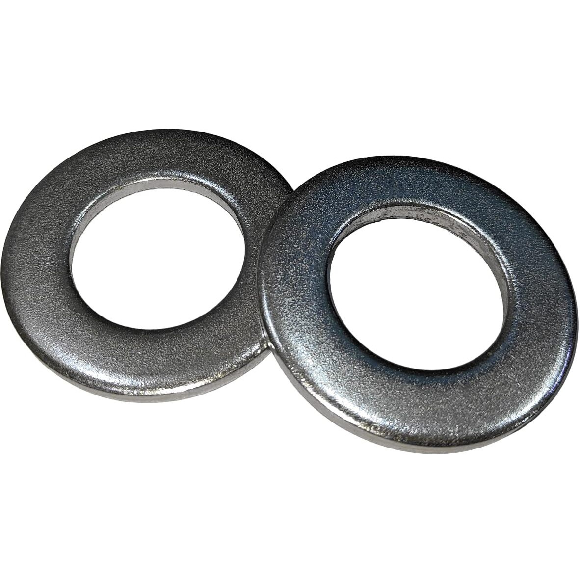 M39 Flat Washer  304 Stainless Steel  39Mm Id  70Mm Od  6Mm Thickness  Plain Finish  For Bolt And Screw (Pack Of 2)