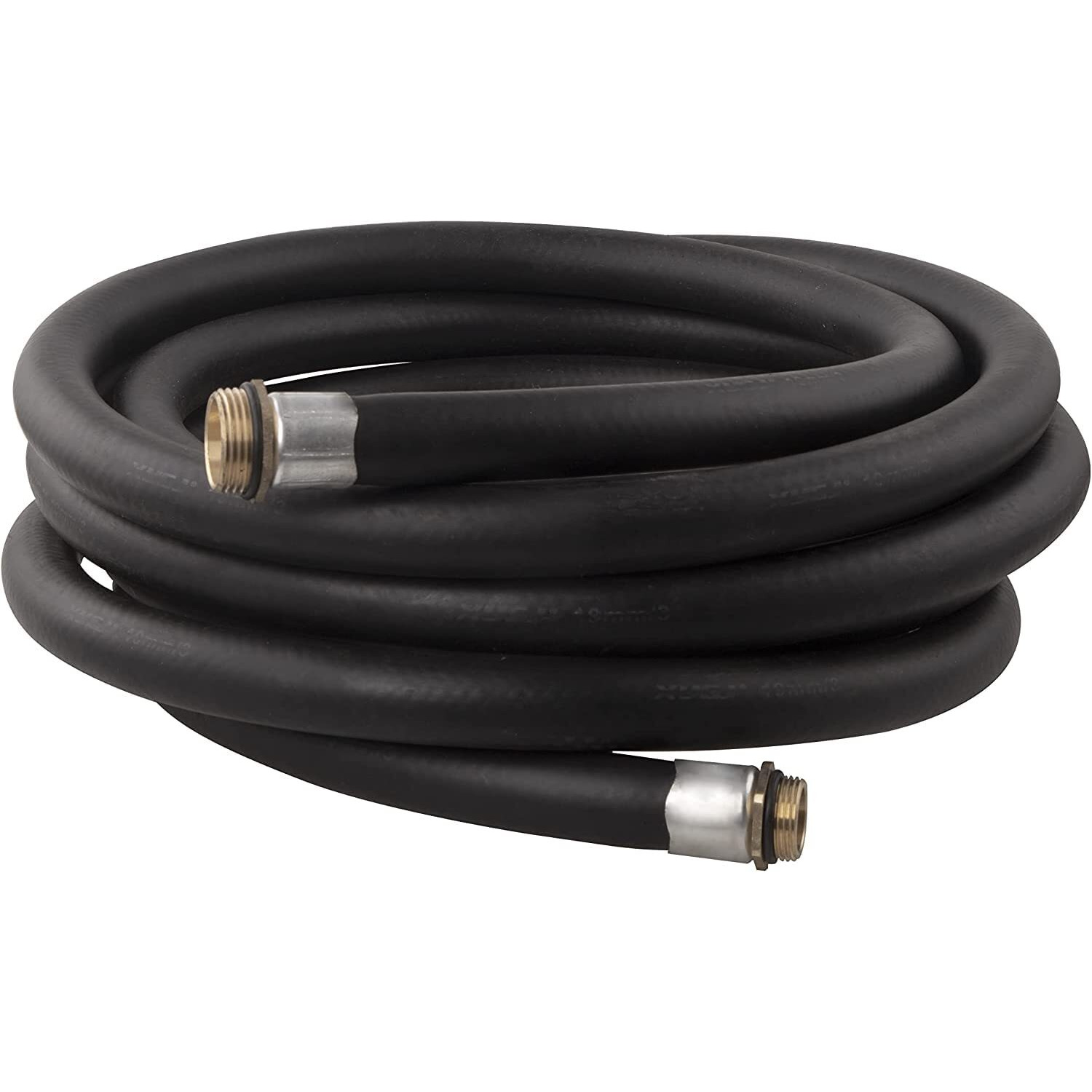 Fuel Transfer Hose  1 Inlet 1 Inch Outlet Fuel Hose X 20' (6 M) Fuel Hose 20 Ft Fuel Pump Hose 1 Inch For Dispensing Diesel Fuel Gasoline Grease Kerosene Petroleum Oils