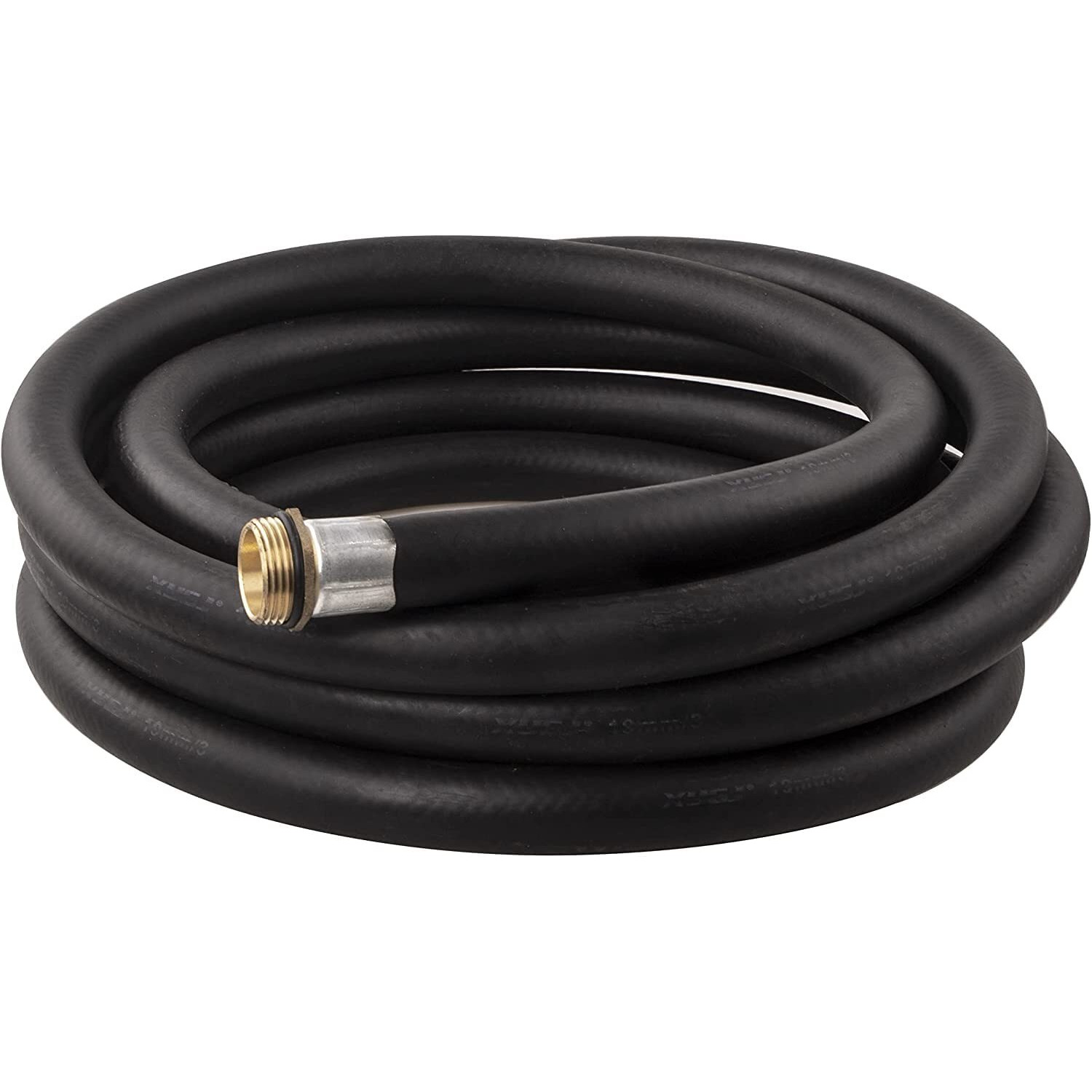 Fuel Transfer Hose  1 Inlet 1 Inch Outlet Fuel Hose X 20' (6 M) Fuel Hose 20 Ft Fuel Pump Hose 1 Inch For Dispensing Diesel Fuel Gasoline Grease Kerosene Petroleum Oils