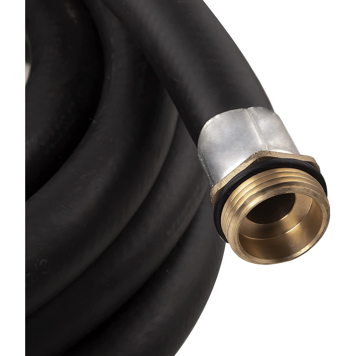 Fuel Transfer Hose  1 Inlet 1 Inch Outlet Fuel Hose X 20' (6 M) Fuel Hose 20 Ft Fuel Pump Hose 1 Inch For Dispensing Diesel Fuel Gasoline Grease Kerosene Petroleum Oils