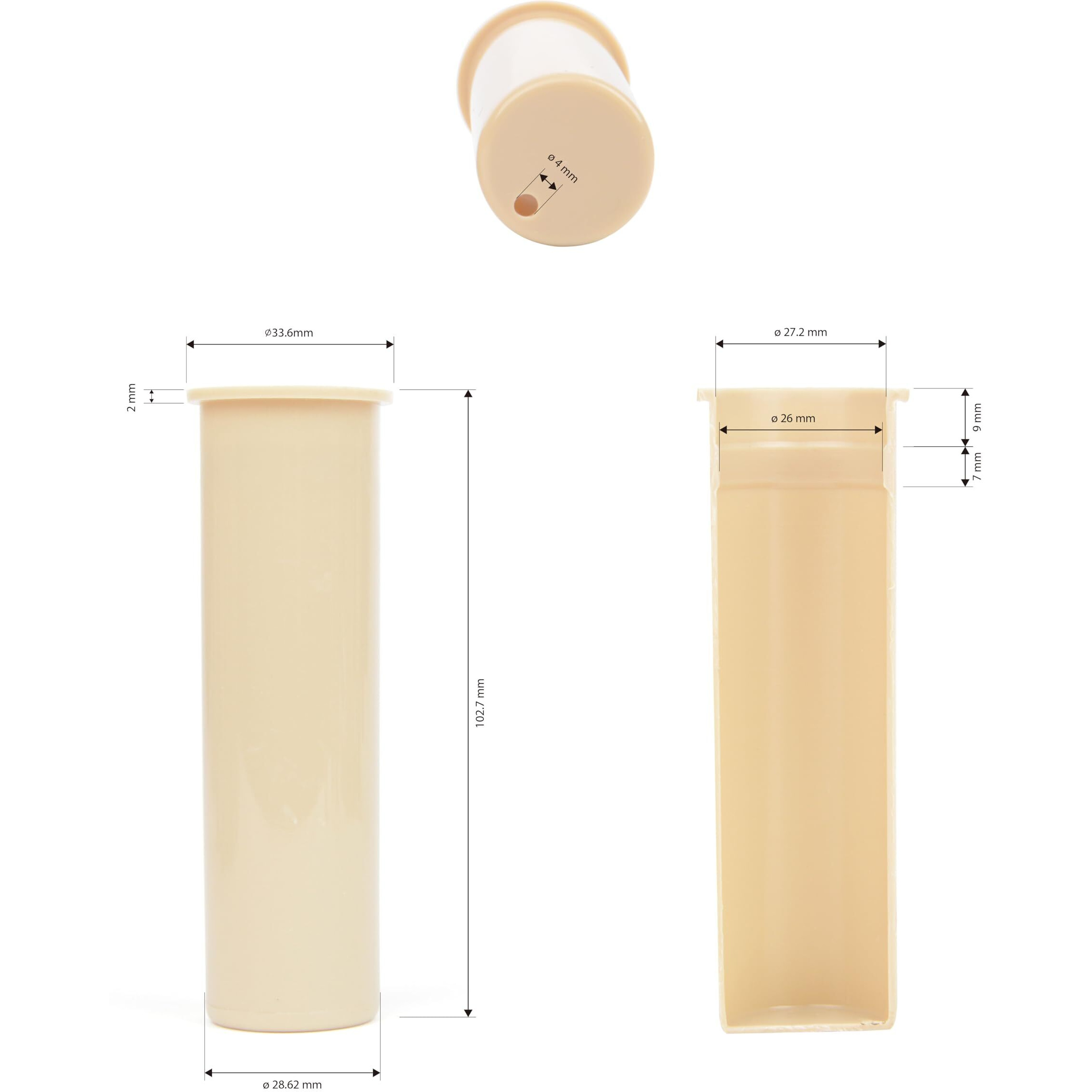 Sleeves For Pool Fence Pole Hole Deck Patio Ground Pool Caps (5 Pcs  Sleeves Beige Color)