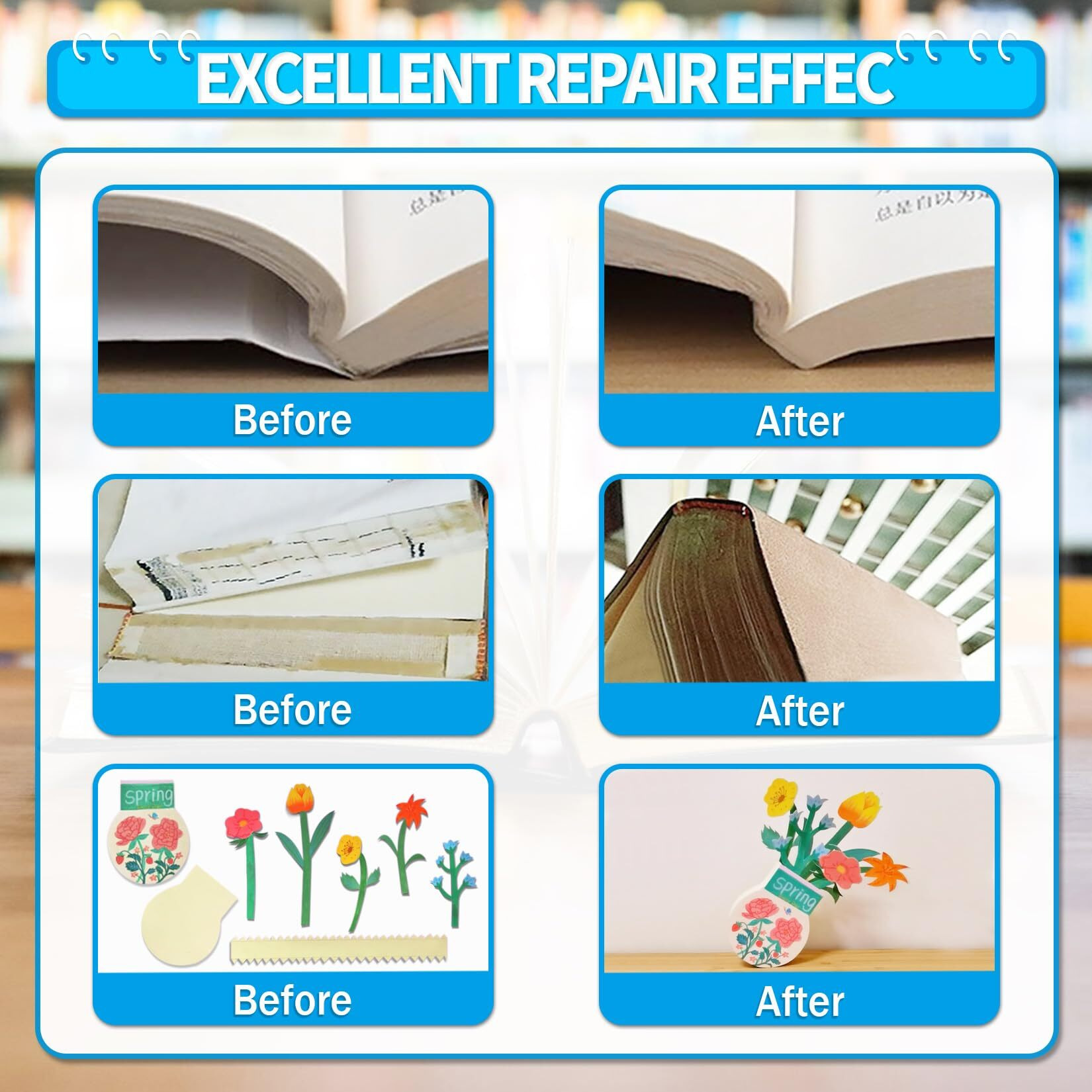 Book Glue & Book Binding Glue - 125Ml Flexible  Strong  Dries Clear - For Bookbinding Repair  Scrapbooking  Paper Crafts  Collages