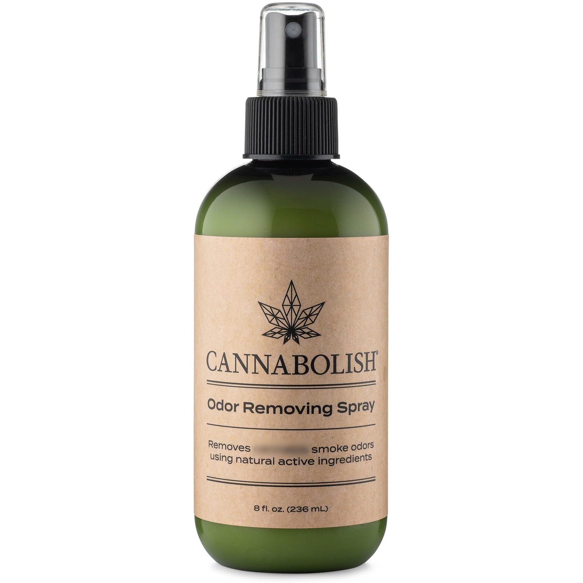 Cannabolish Wintergreen Smoke Odor Eliminator Spray And Air Freshener  8 Fl. Oz  Natural Ingredients
