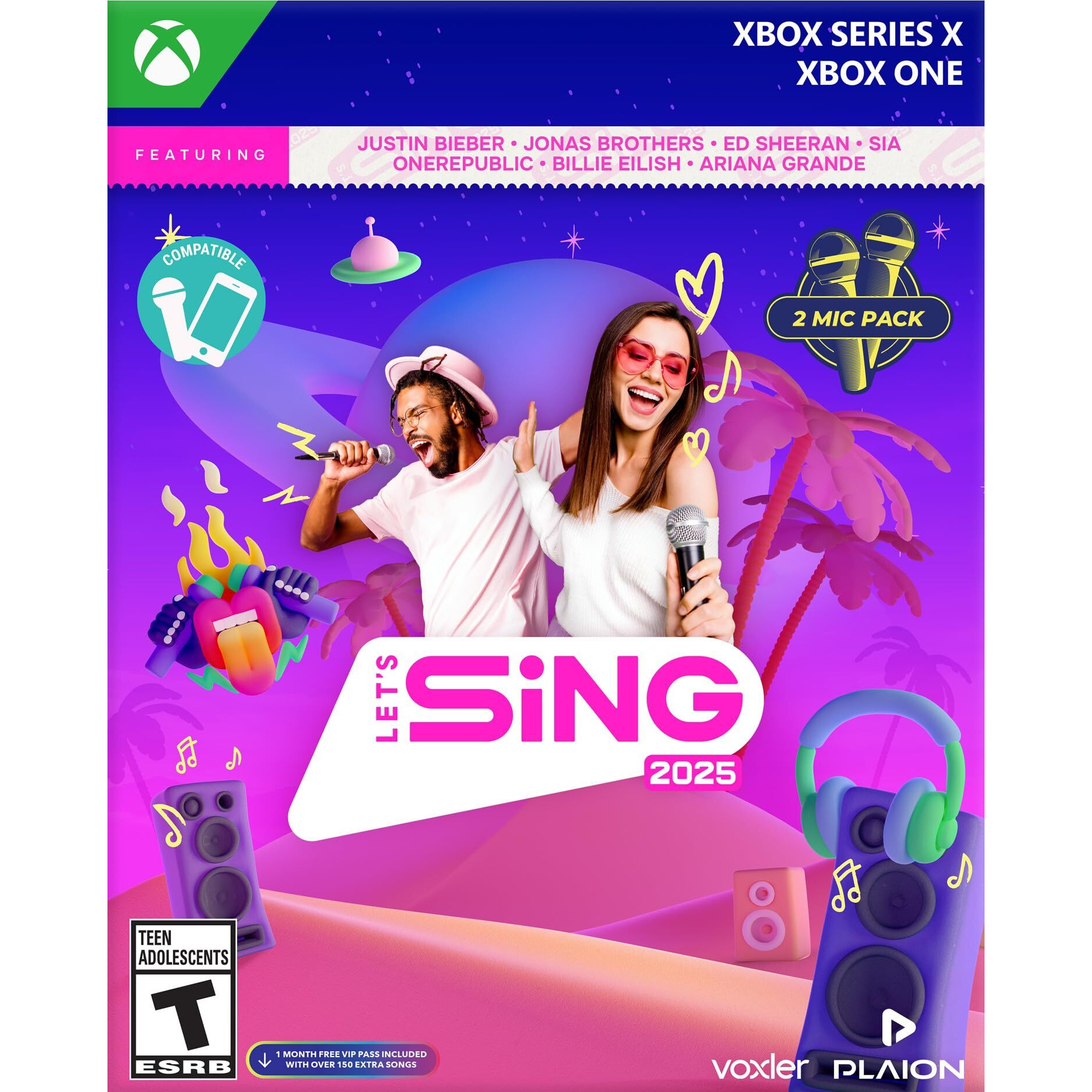 Lets Sing 2025 (2 Mic Bundle) - Xbox Series X