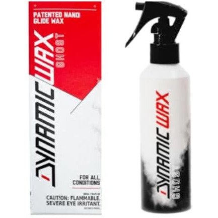 Dynamic Wax Ghost Glide Wax Ski/Snowboard Nano-Tech Wax - Easy To Use - Any Temp - Eco Friendly - 150Ml Spray Wax