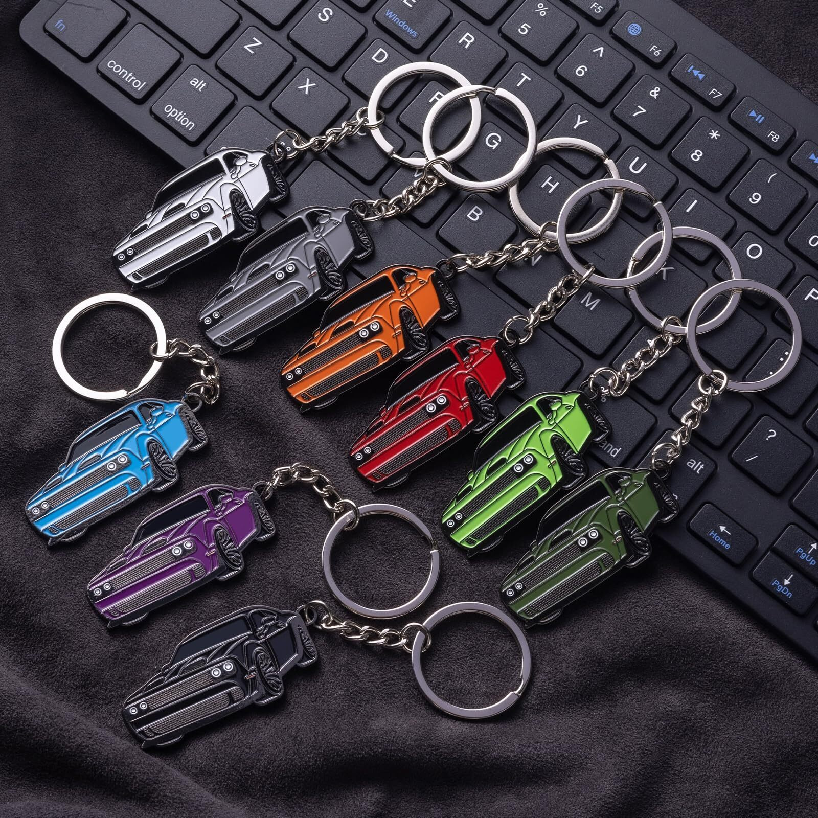 Zuxiaoyaya For Challenger Keychain Accessories Srt Key Chain For Dodge Challenger Hellcat Accessories Srt Sxt