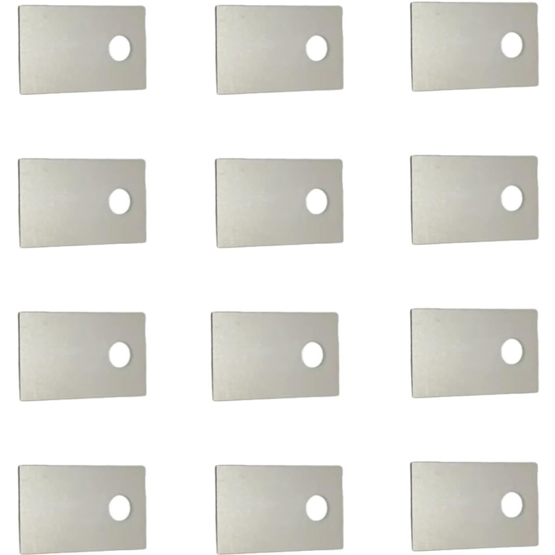 0.2Mm Guitar Saddle Shims Bridge Shim Set Quantity Of 24 Fit Floyd Rose Used To Adjust The Height Of The Saddle