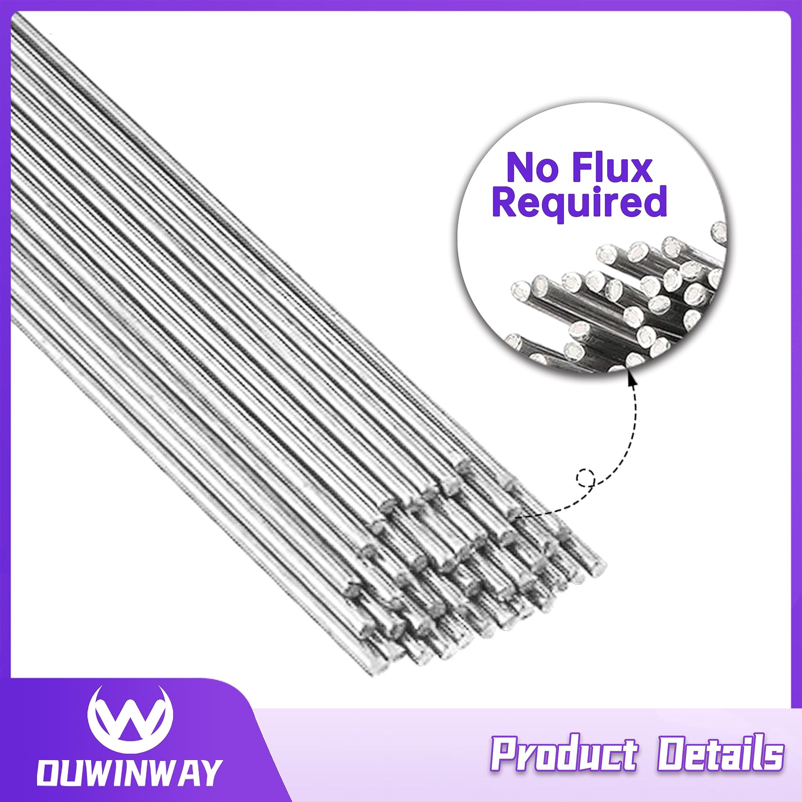 50-Pack 1/16 ' 'X13 ' ' Aluminum Brazing Rods Rods Aluminum Welding Rods For Propane Torch Aluminum Repair