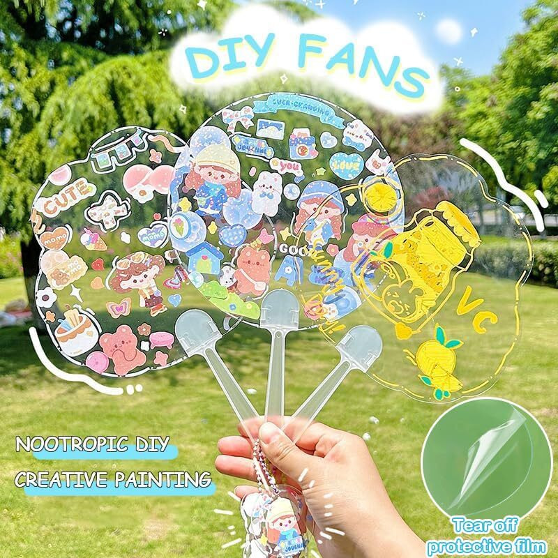Tmtains 100 Sheets Cute Korean Stickers For Kpop Photocards Decor Bulk Aesthetic Toploader Glitter Animal Pattern Scrapbook Self Adhesive Diy Card Art Crafts(6 Fan)