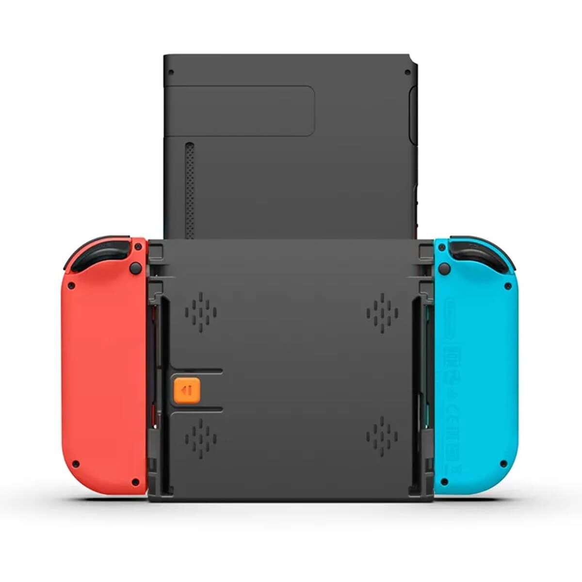 Kkozesst Portrait Mode Flip Grip Handheld Accessory For Nintendo Switch Vertical Mode Orientation Works With Oled Joy-Con Grips Stand
