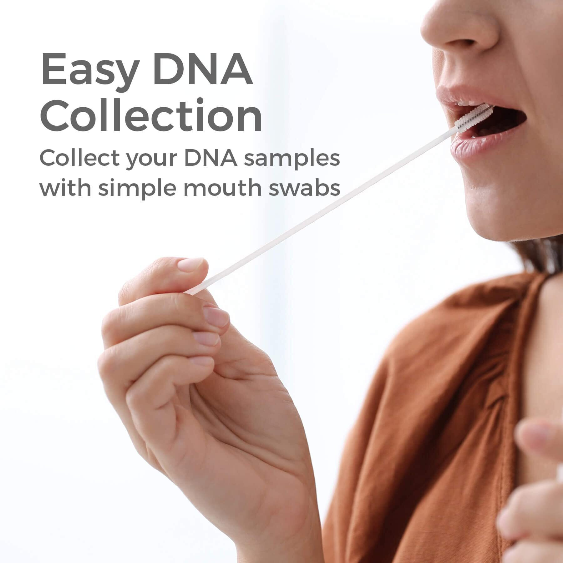 Genetrace Dna Paternity Test Kit - Lab Fees & Shipping Included - At Home Collection Kit For Father And Child - Results In 1-2 Days