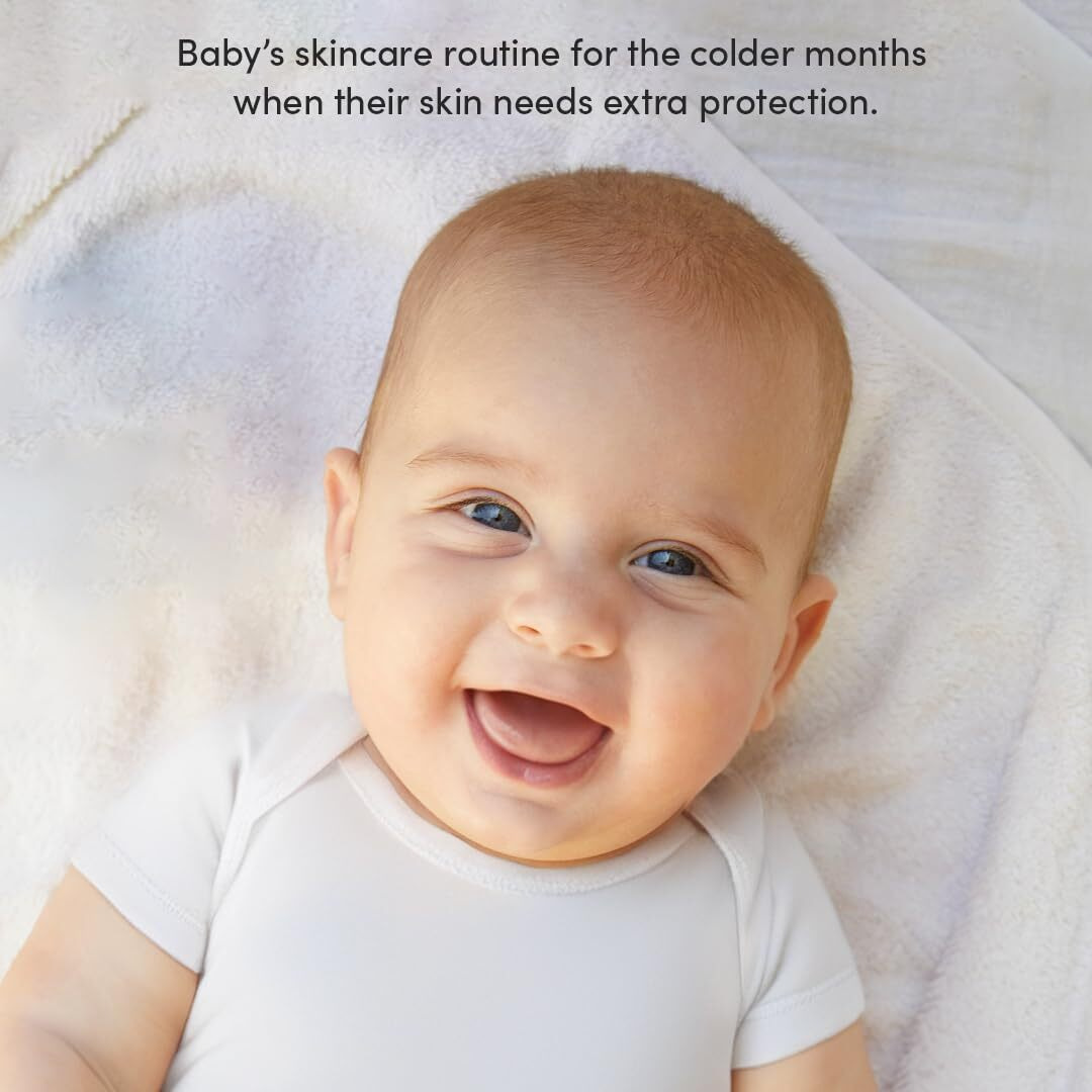 Evereden Protecting Baby Face Cream (1.7 Fl. Oz.) No.2 Silk Baby Cream - Nourishing Infant Face Moisturizer For Dry Skin & Temperate Climates - Clean And Vegan Ingredients - Fragrance-Free