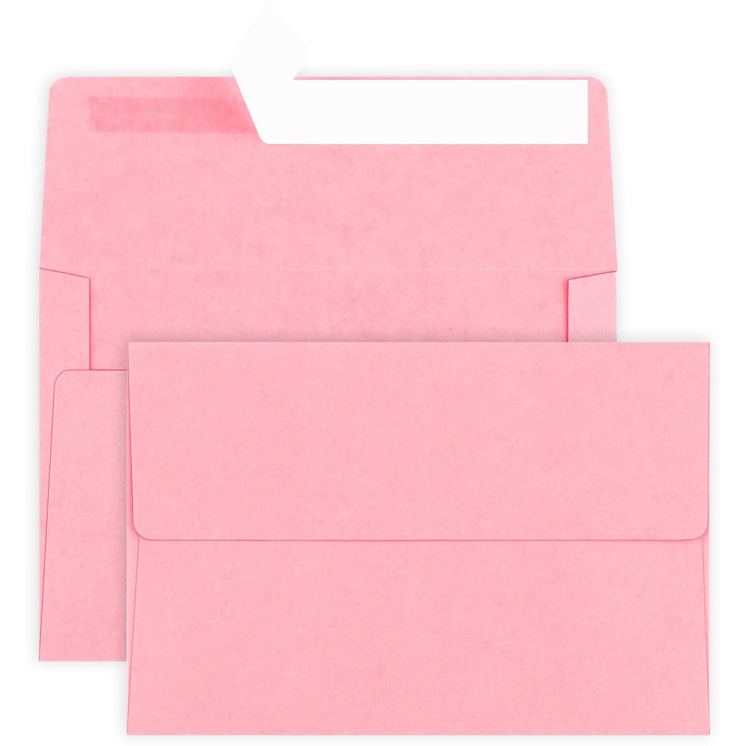 50 Pack 4X6 Envelopes  A4 Pink Envelopes Self Seal  Printable Envelopes For Invitation  Baby Shower  Birthday Party  Wedding  Postcards  Mailing  Greeting Cards