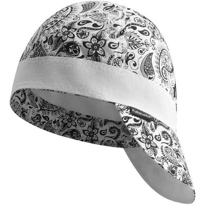 Fullsheild Reversible Welding Cap Flame Resistant Cat 2 Protective Fr Welder Hats 6 Pannel Lightweight Printed For Men Women