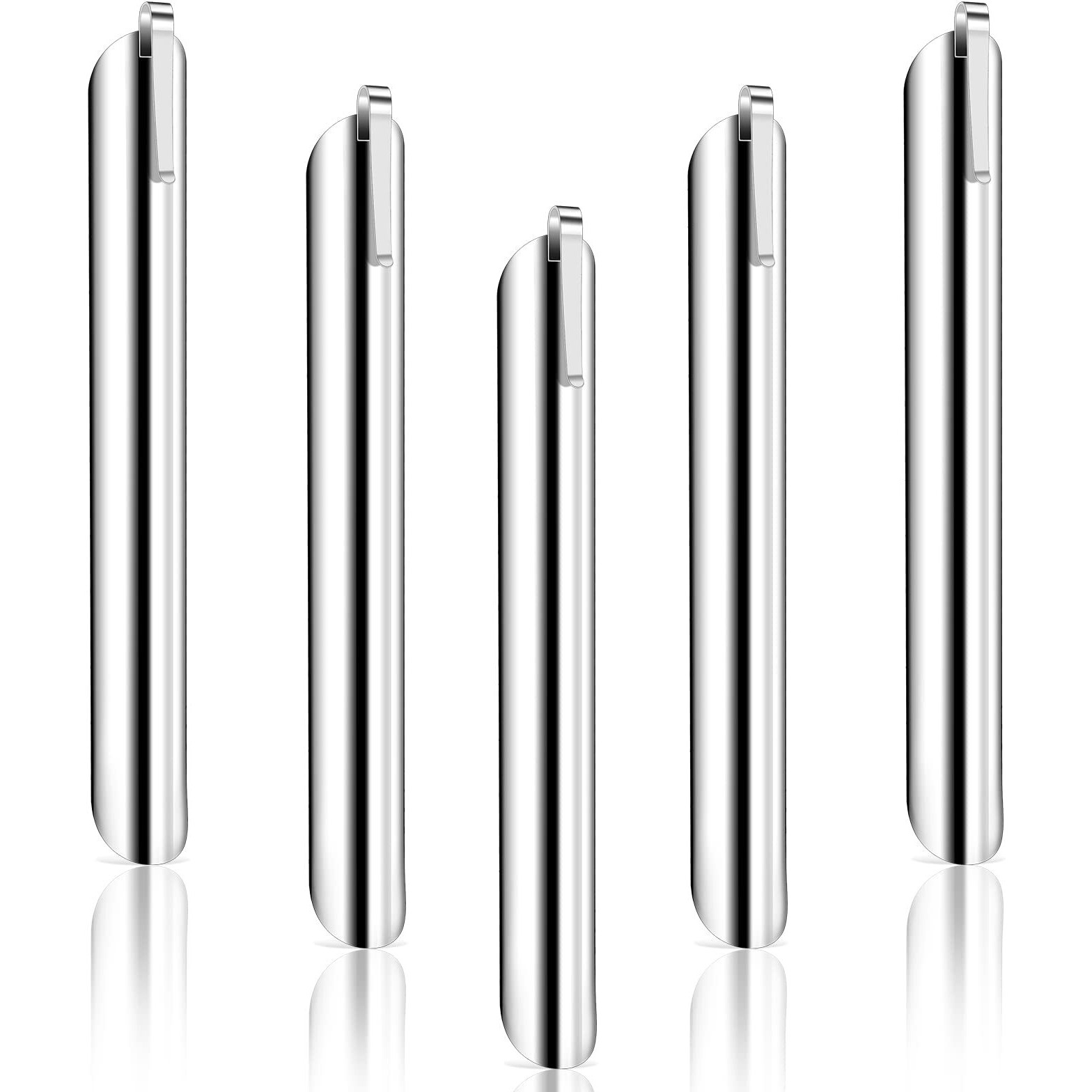 Crumb Sweeper  Restaurant Crumbers For Servers  Crumb Sweeper For Tablecloth With Storage Clip Holder  Stainless Steel Crumb Scraper  Table Crumber Tool For Waiters  Waitresses And Servers (5 Pack)