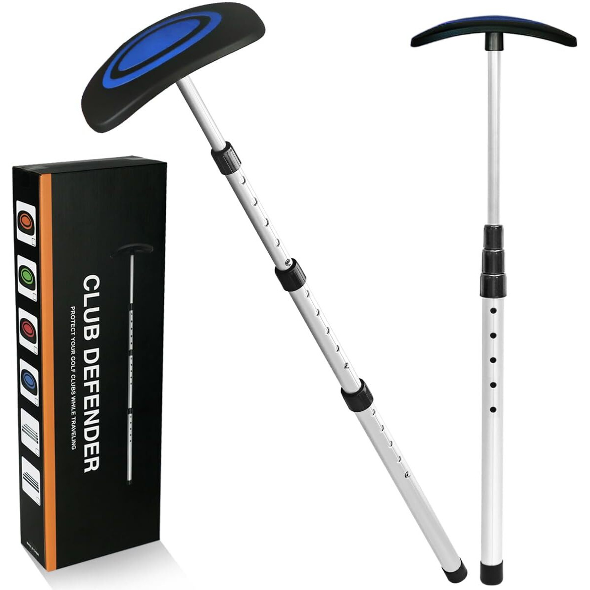 Lovace Golf Travel Bag Support System  Golf Club Travel Protection Kit (Blue)