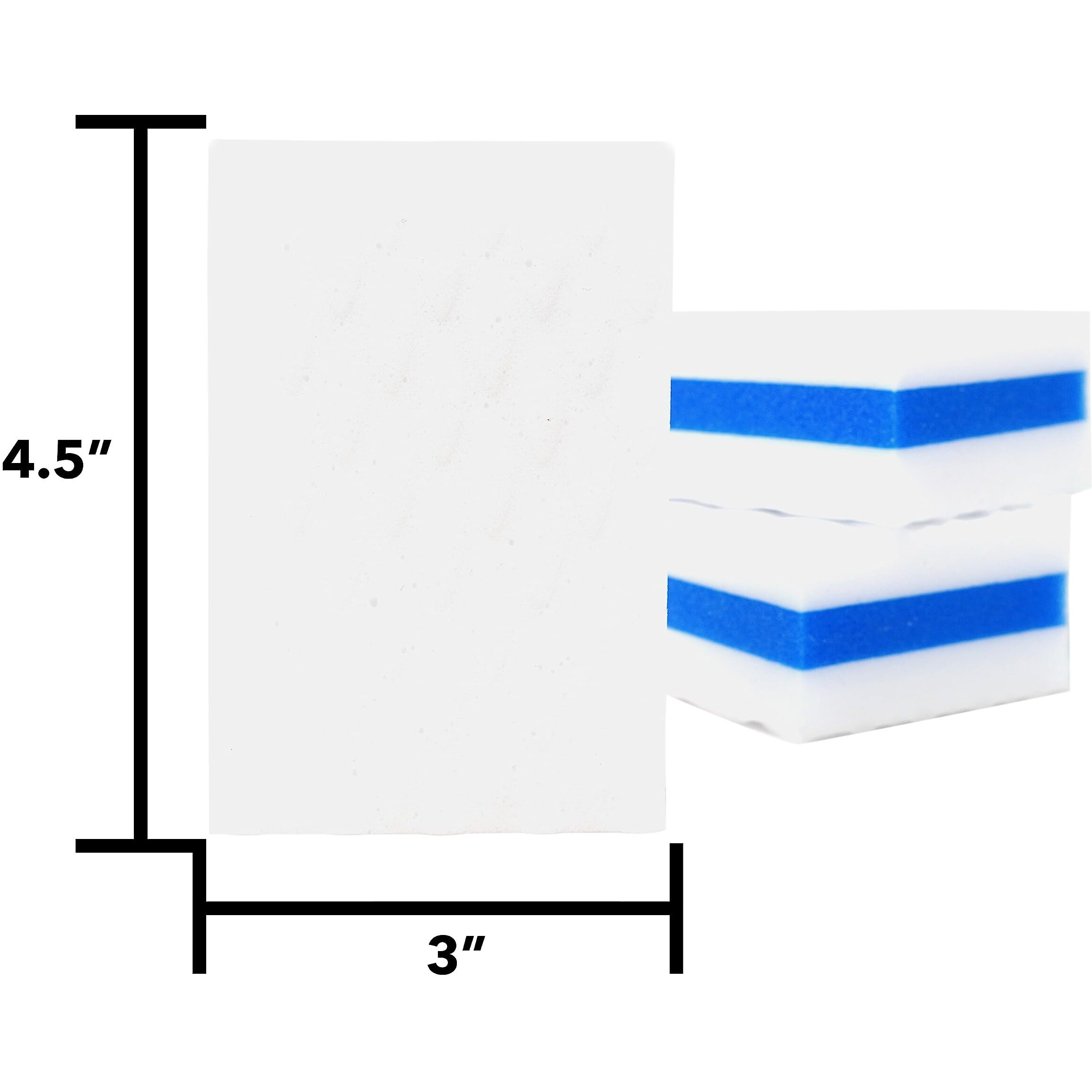 Boat Eraser Boat Cleaner 3-Pack | Marine Eraser For Scuffs  Dirt  Salt & Grime | Non-Toxic - Just Add Water