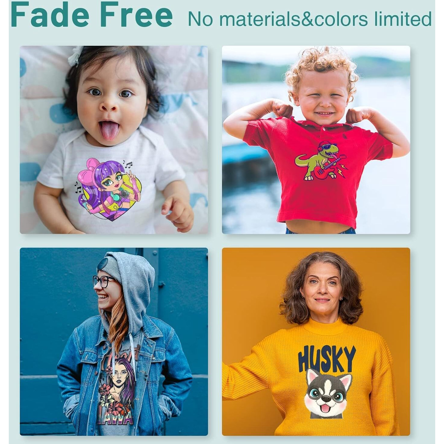 Dtf Transfer Film  50 Sheets 8.5""*11"" Dtf Paper With Smart Printing Pad For All Sublimation&Dtf Printers Dtf Film For Sublimation Hack Upgraded Premium Direct To Film For All Fabrics