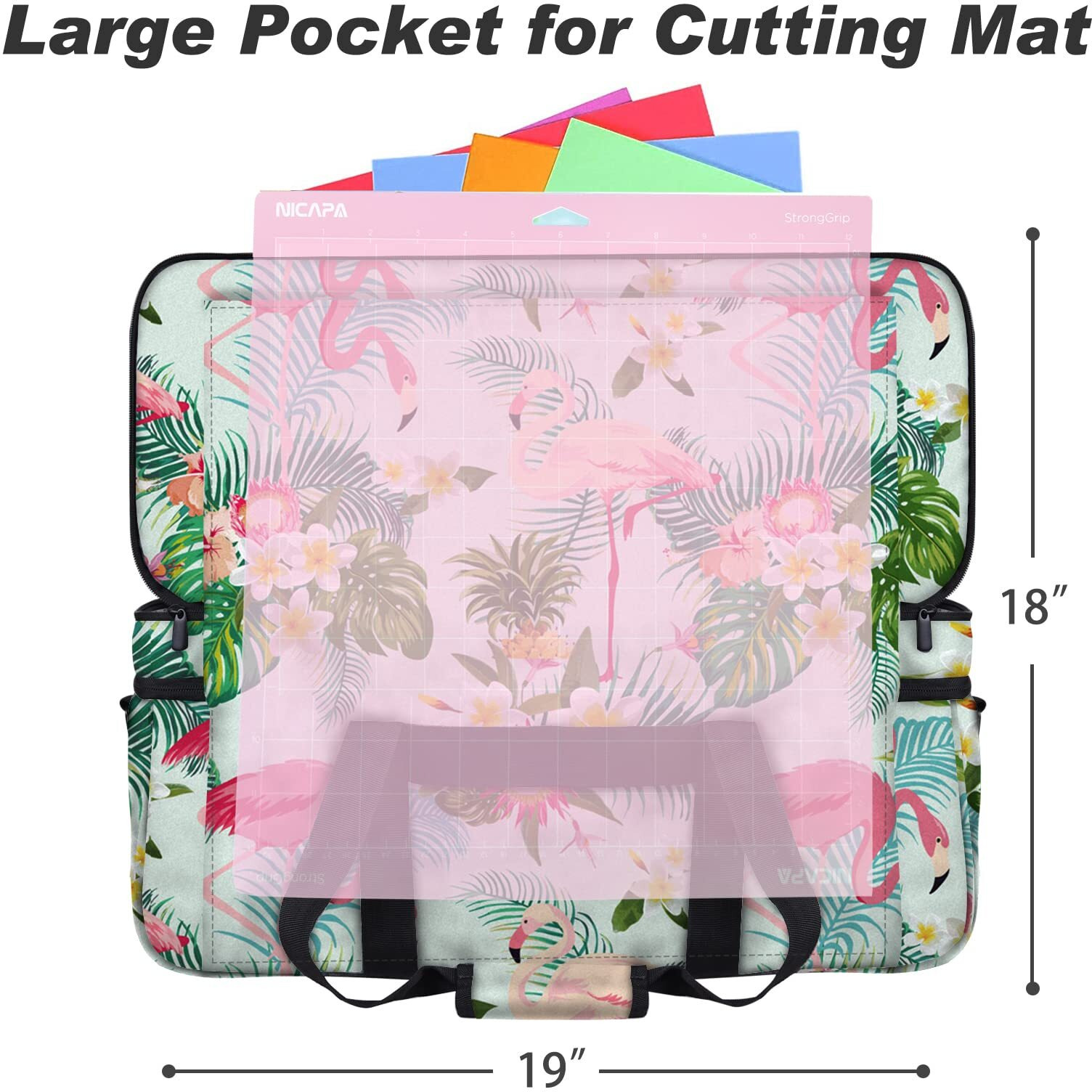 Imagining Carrying Case For Cricut Maker 3  Maker 4  Double-Layer Machine Bag With Cover For Cricut Explore 4  Explore 3  Explore Air 2  Storage Organizer For Cricut Accessories And Tools