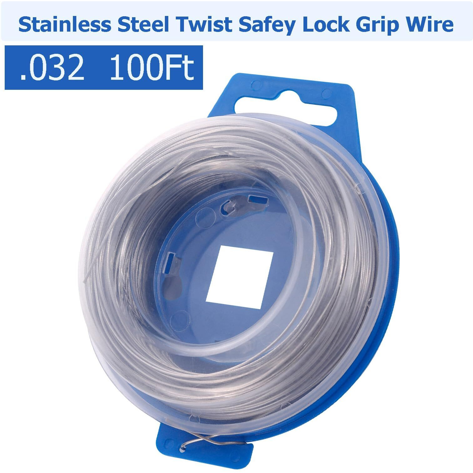 Safety Lock Wire .032  100Ft / 30M Stainless Steel Twist Safety Lock Wire Used For Repairing Motorcycles  Tie Things. Aircraft Safety Wire