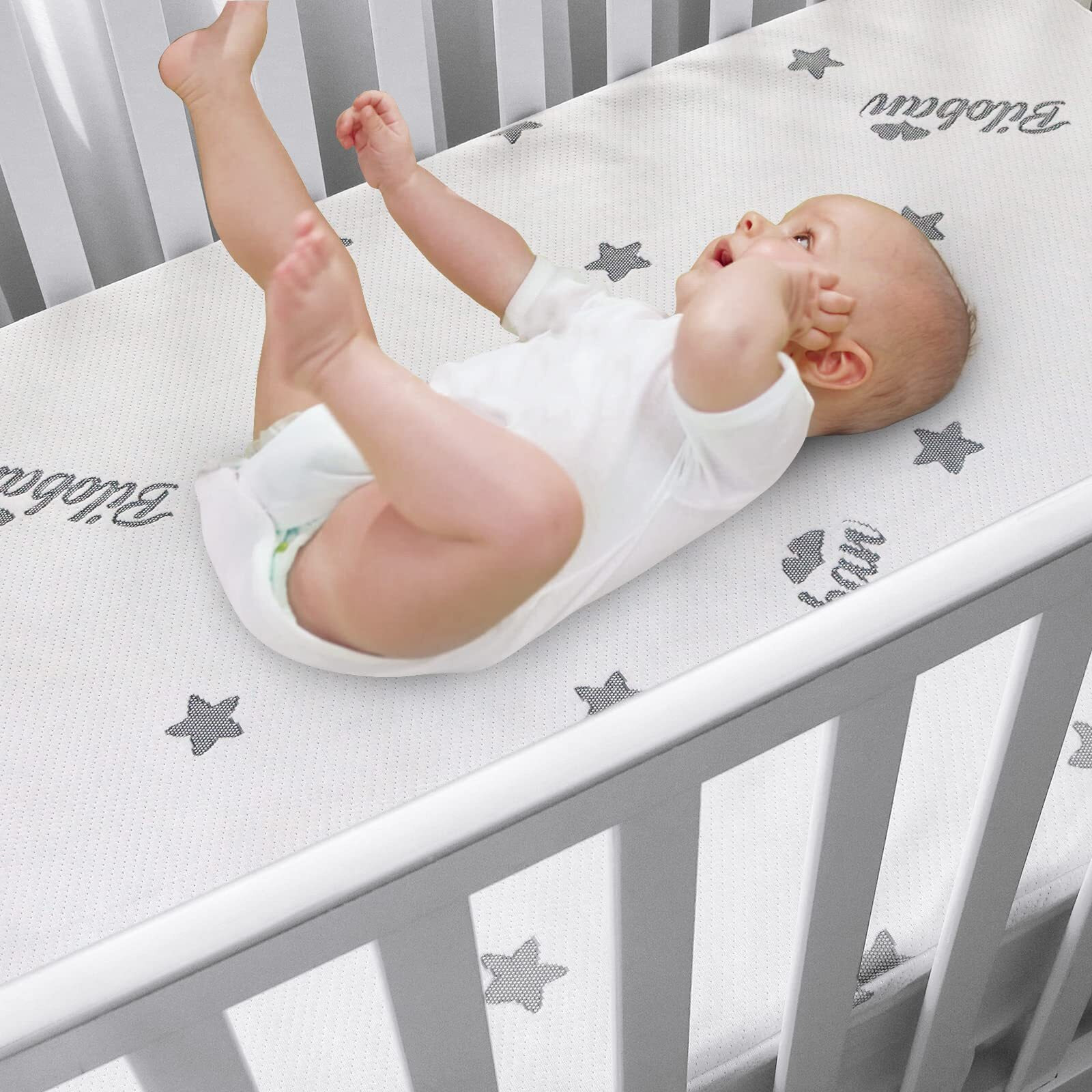 Pack And Play Mattress Protector Cover With Zipper Compatible With Graco Pack N Play Playard Mattress To 2.5""  Waterproof Viscose Made From Bamboo Playpen/Mini Crib Mattress Protector/Encasement