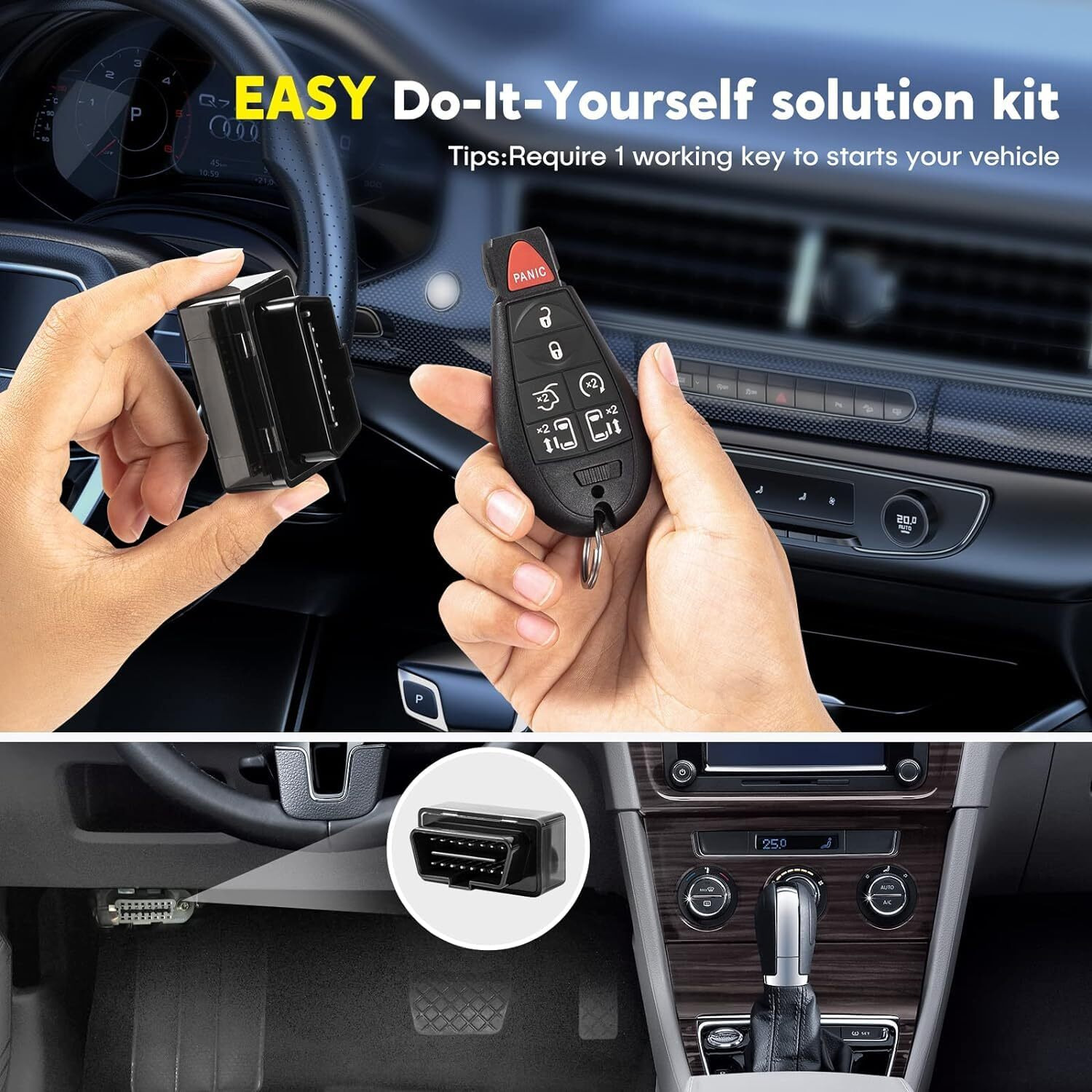 Keyless Entry Remote Compatible For Chrysler Town And Country Dodge Grand Caravan 2008 2009 2010 2011 2012 2013 2014 2015 2016 2017 2018 Car Keyless Entry Remote Control M3N5Wy783X Iyz-C01C