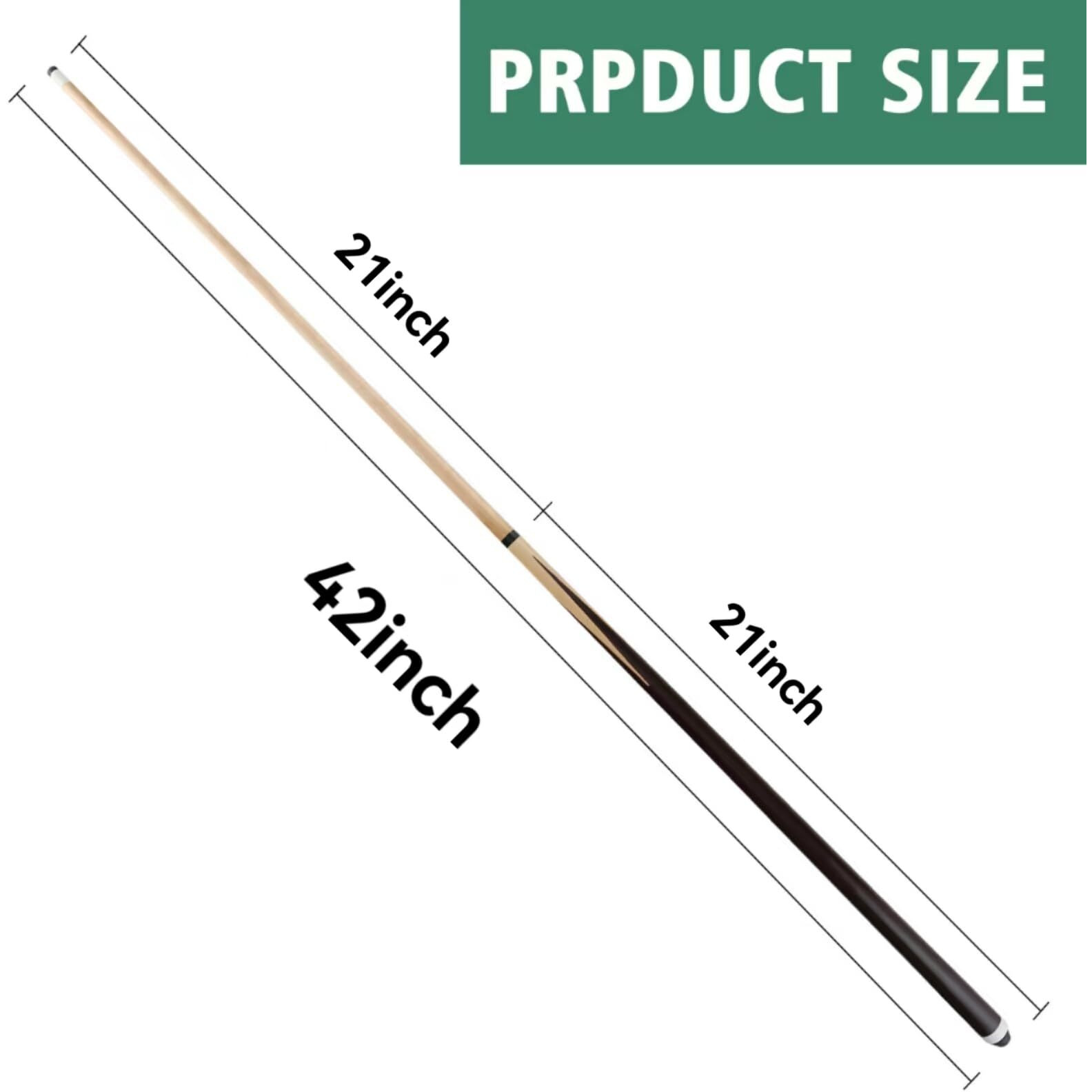 Jepnjpu Pool Cue Stick Hardwood 36Inch/42Inch/48Inch/57Inch Billiard Cue Sticks Set Of 2/4 Table Pool Stick For Beginners Cue For Pool Table Pool Sticks With 13Mm Tip